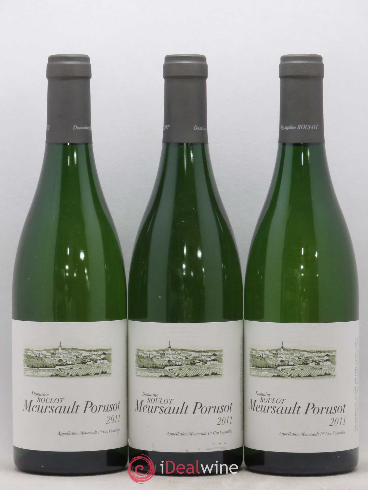 Meursault 1er Cru Le Porusot Roulot (Domaine) 2011 - Lot de 3 bouteilles - 0