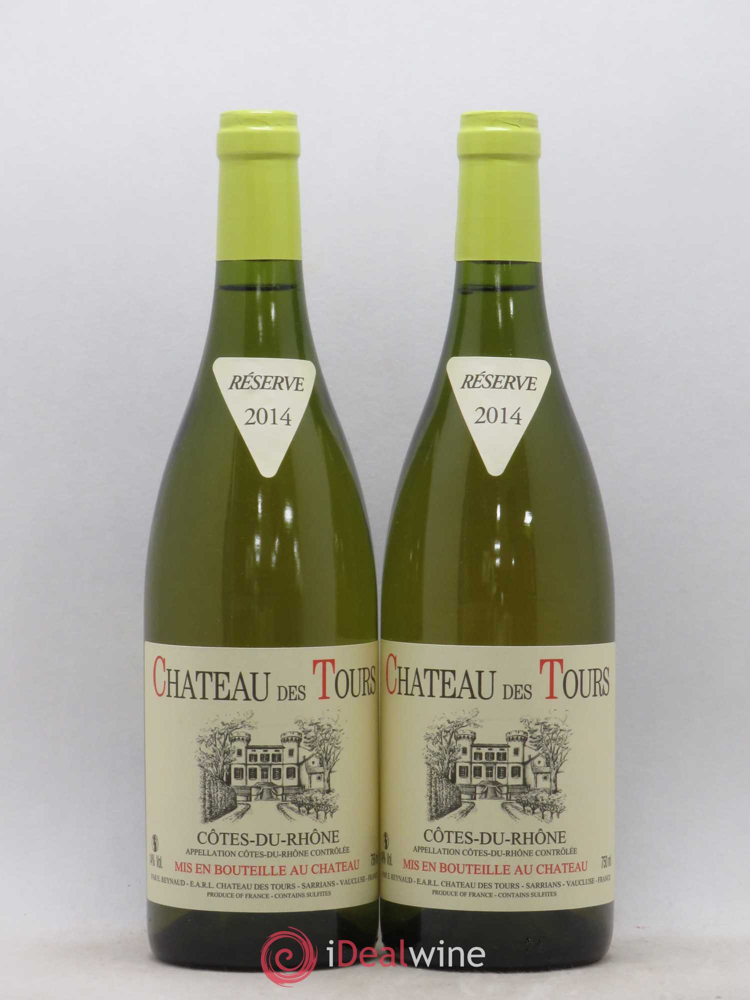Côtes-du-Rhône Château des Tours Emmanuel Reynaud 2014 - Lot de 2 bouteilles - 0