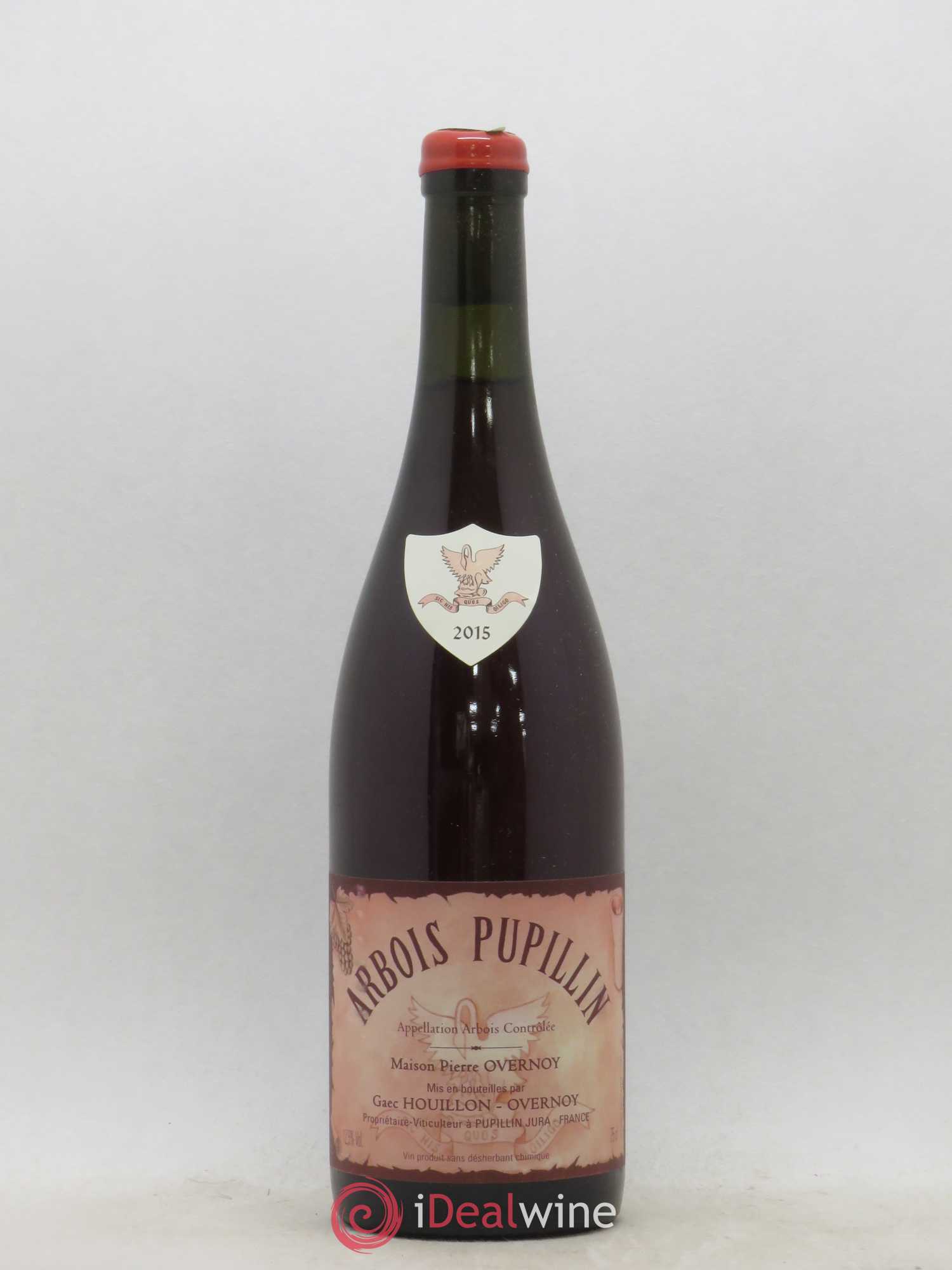 Arbois-Pupillin Poulsard (cire rouge) Overnoy-Houillon (Domaine) 2015 - Lot de 1 bouteille - 0