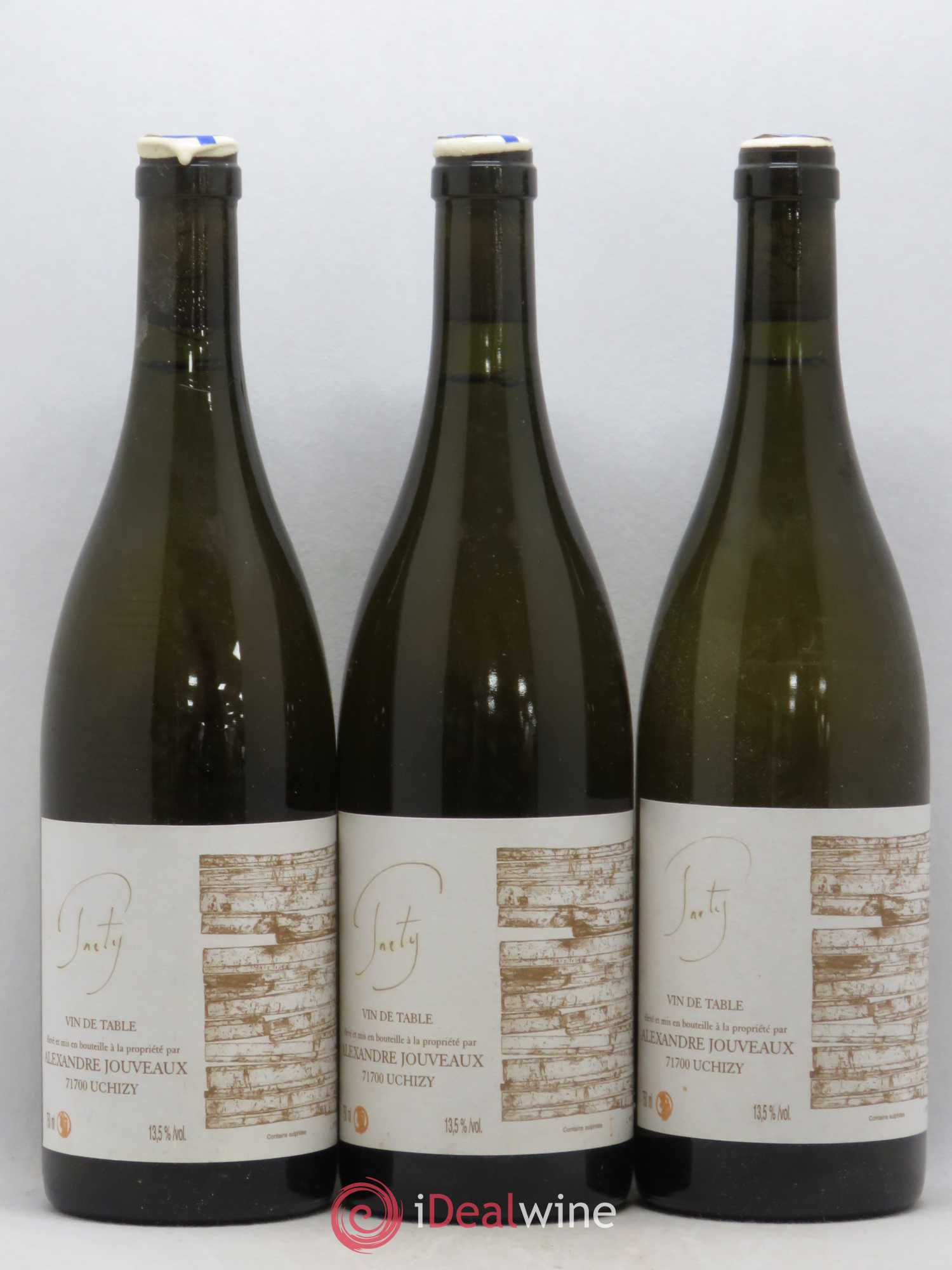 Vin de France Prety Alexandre Jouveaux 2005 - Lot de 3 bouteilles - 0