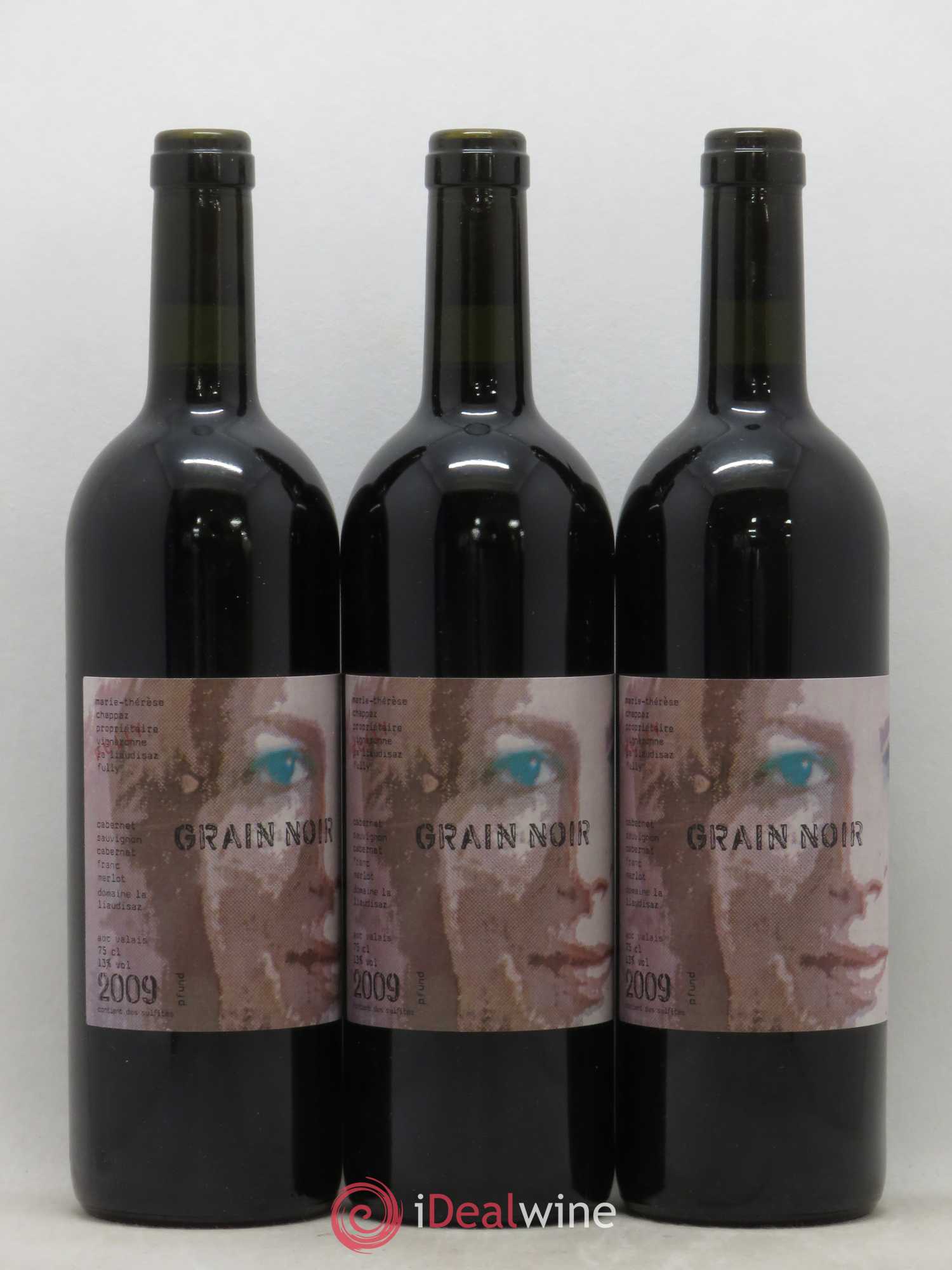 Valais Grain Noir Marie-Thérèse Chappaz - Domaine Des Claives 2009 - Lot de 3 bouteilles - 0