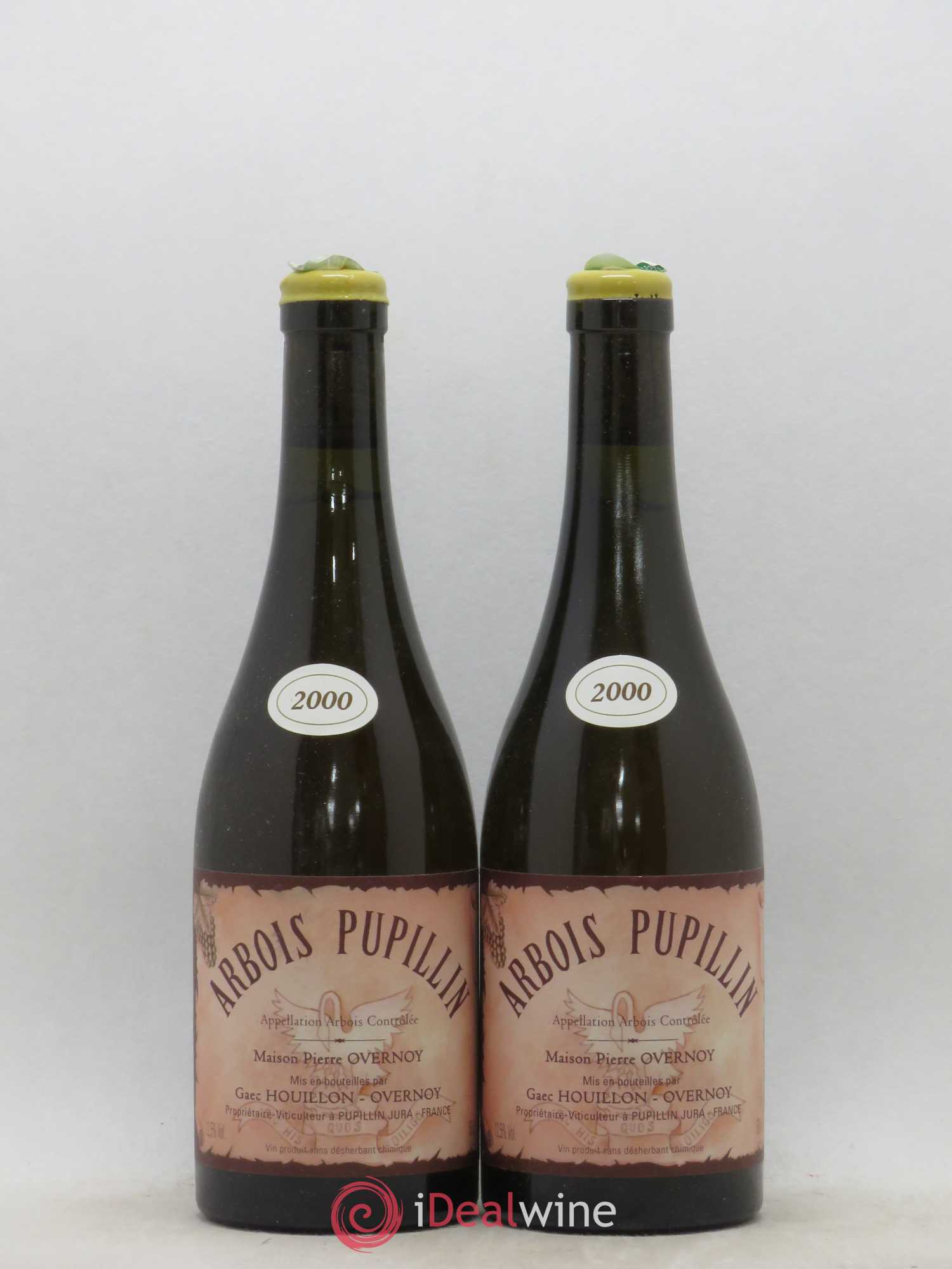Arbois-Pupillin Vieux Savagnin Ouillé 50cl (VSO) Overnoy-Houillon (Domaine) 2000 - Lot de 2 bouteilles - 0