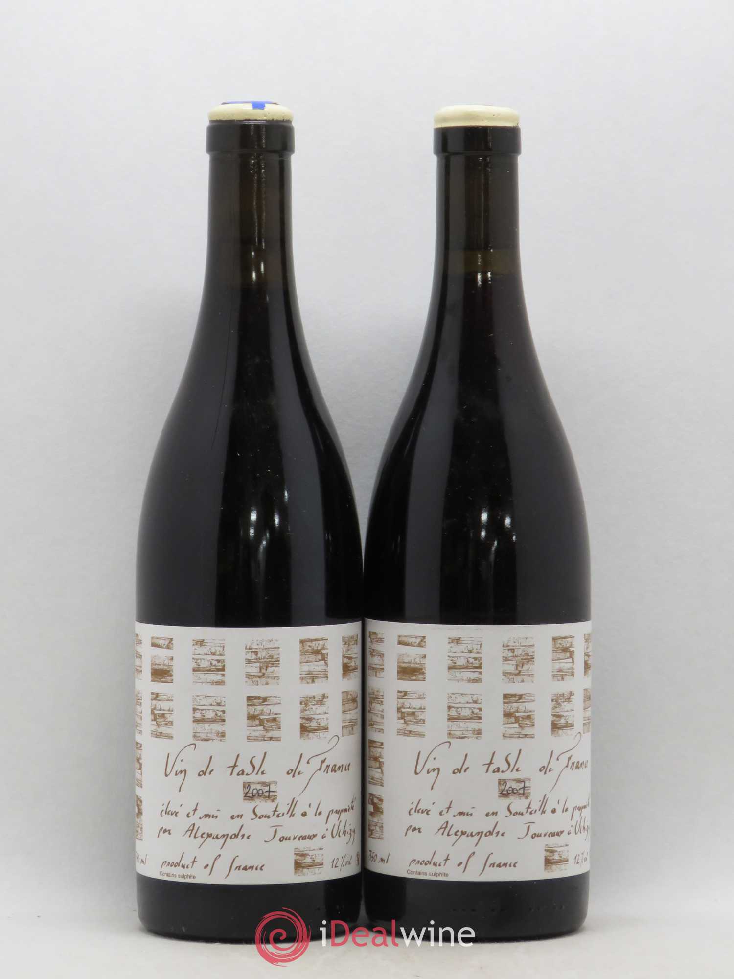 Vin de France En l'Orme Alexandre Jouveaux 2007 - Lot de 2 bouteilles - 0