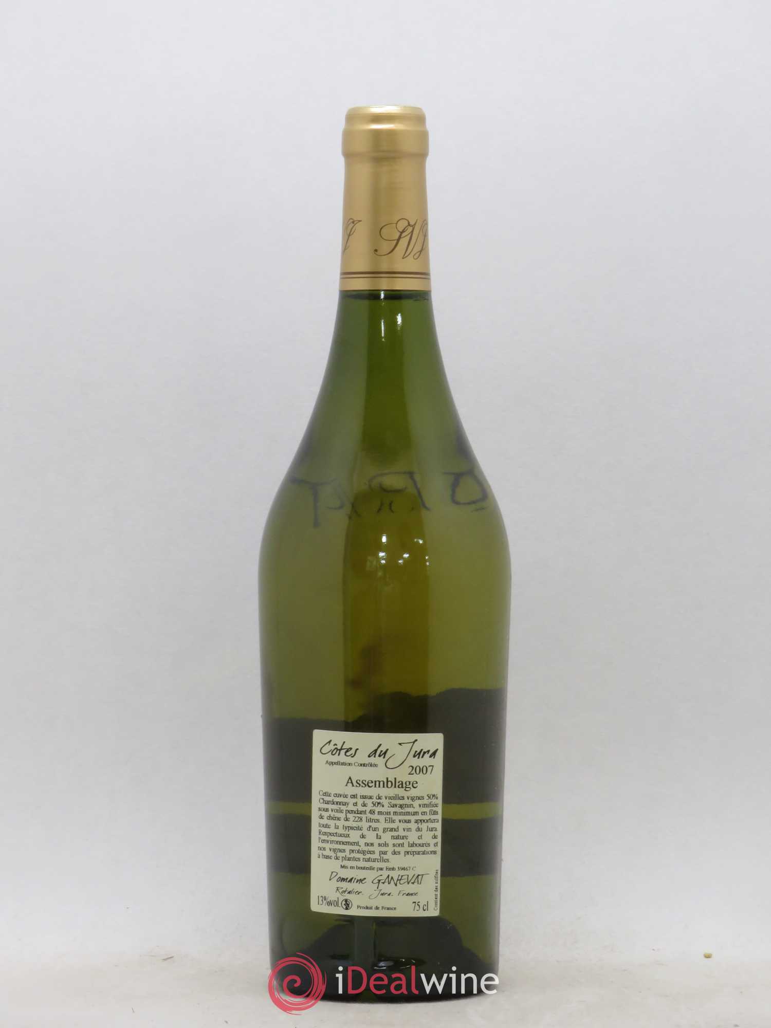 Côtes du Jura Cuvée de Garde Jean-François Ganevat (Domaine) 2007 - Lot de 1 bouteille - 1