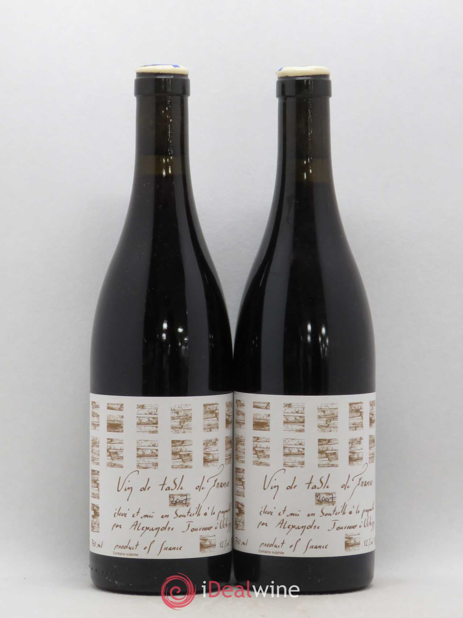 Vin de France En l'Orme Alexandre Jouveaux 2007 - Lot de 2 bouteilles - 0