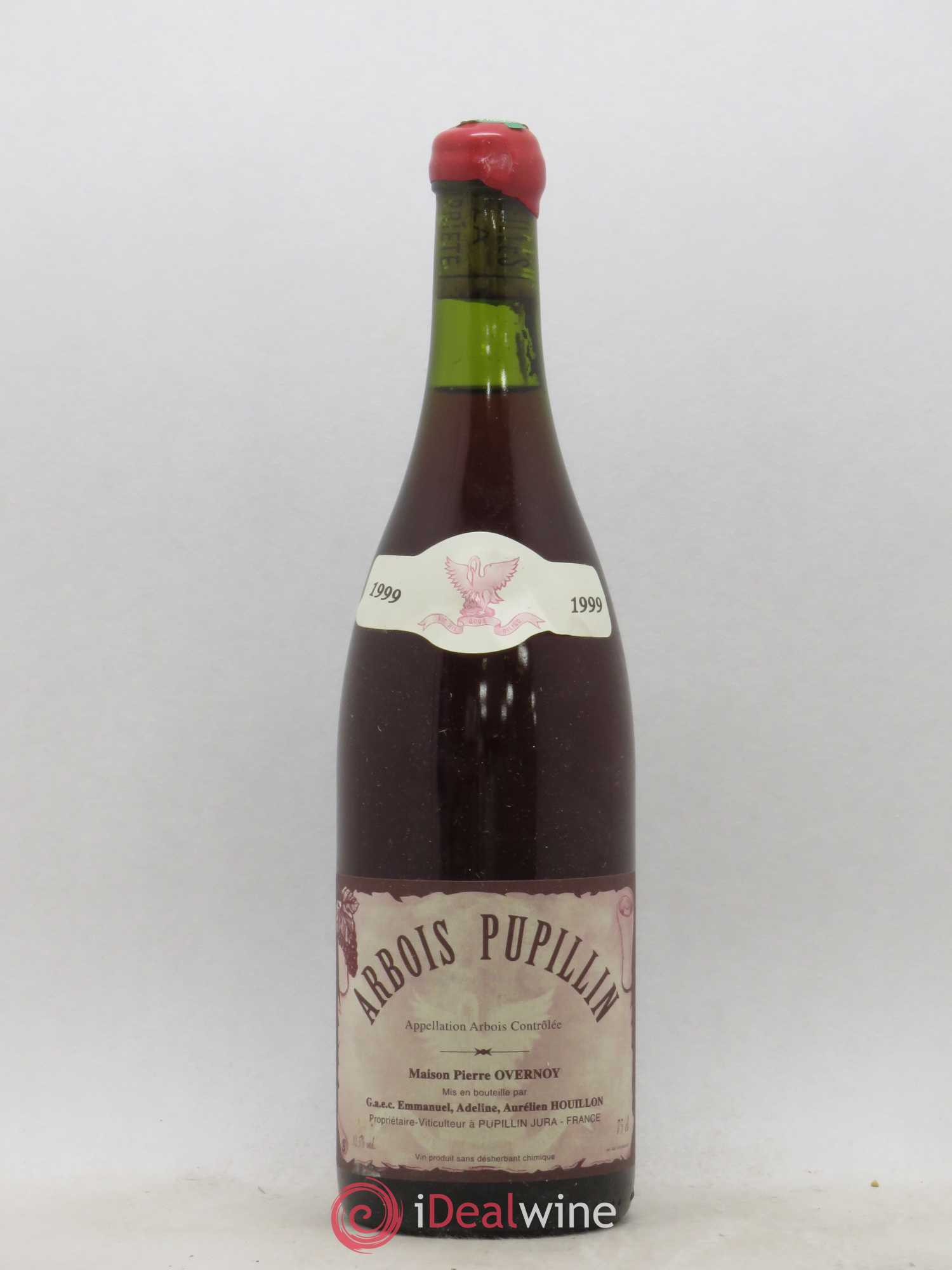 Arbois-Pupillin Poulsard (cire rouge) Overnoy-Houillon (Domaine) 1999 - Lot de 1 bouteille - 0
