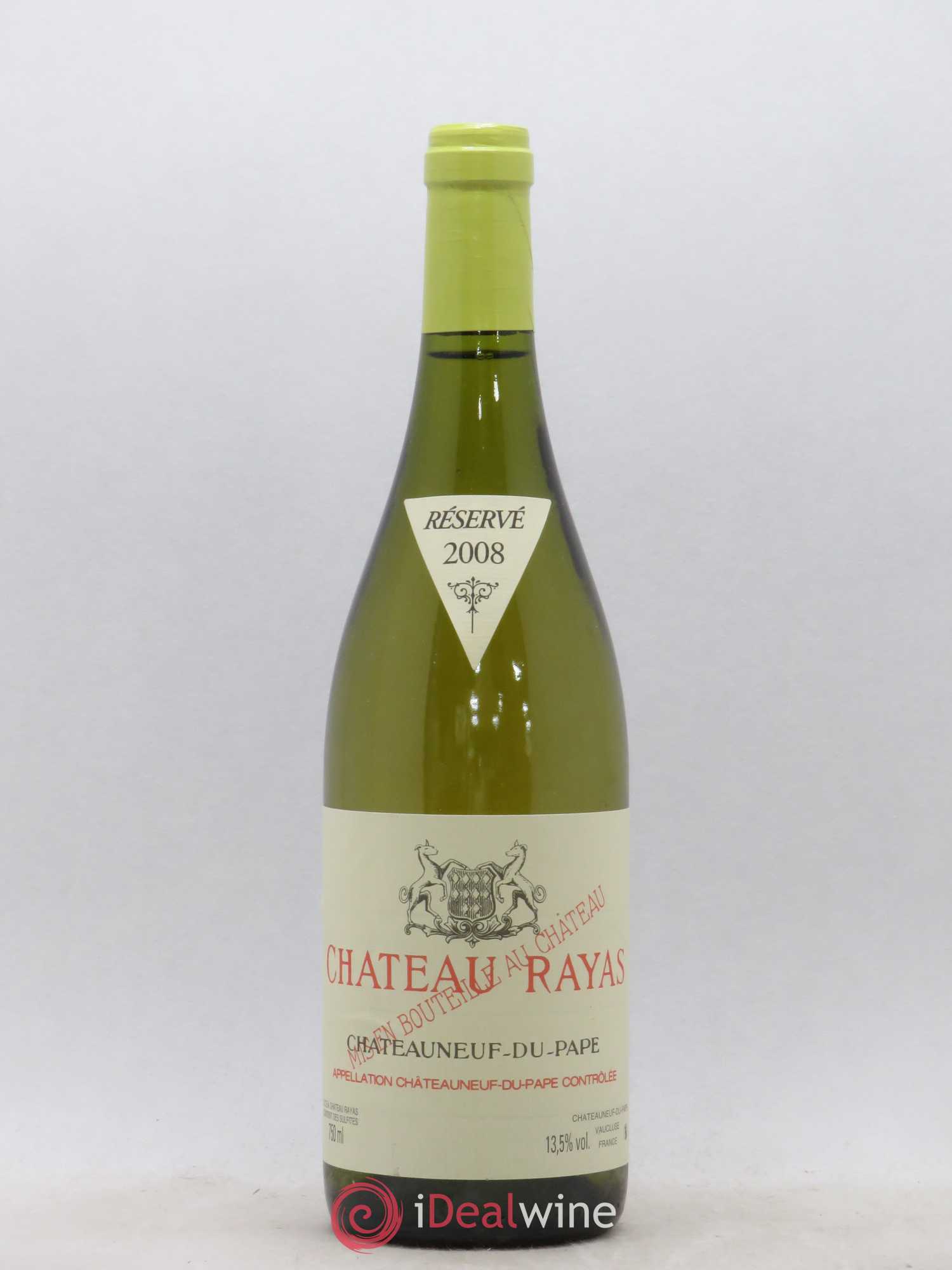 Châteauneuf-du-Pape Château Rayas Emmanuel Reynaud 2008 - Lot de 1 bouteille - 0