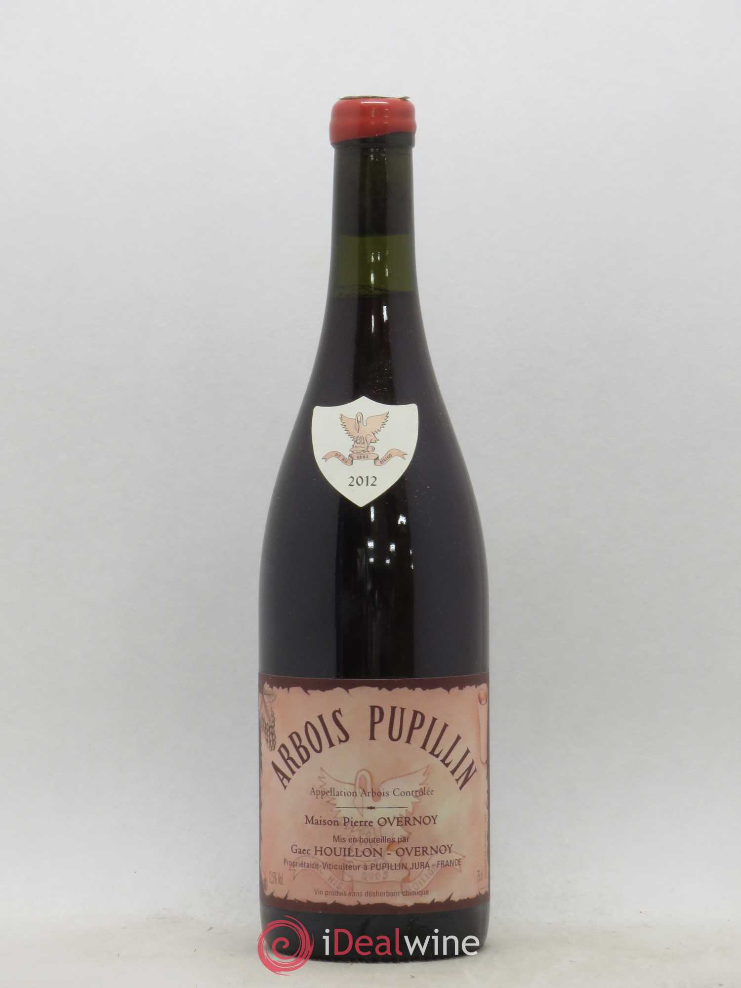 Arbois-Pupillin Poulsard (cire rouge) Overnoy-Houillon (Domaine) 2012 - Lot de 1 bouteille - 0