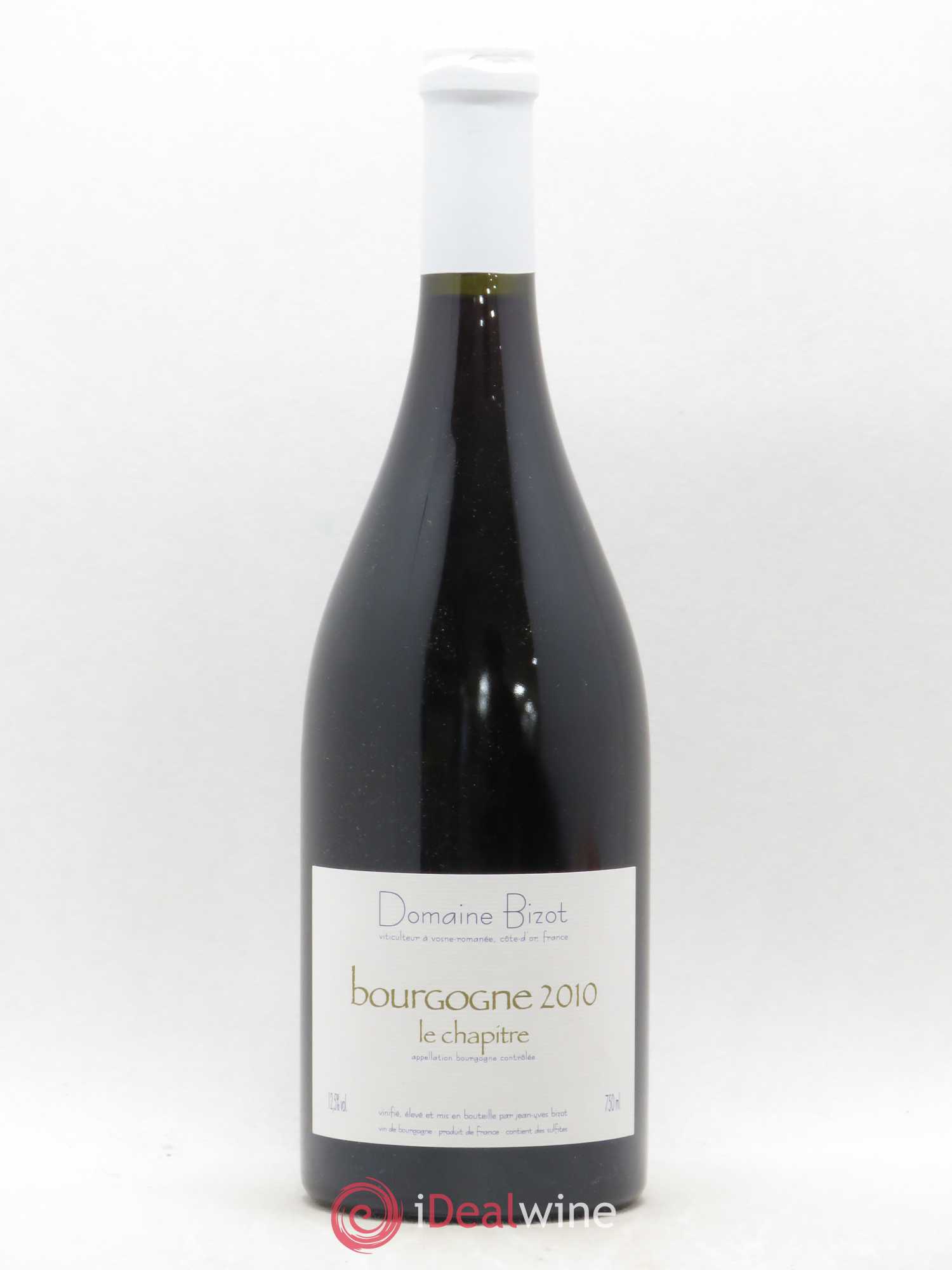 Bourgogne Le Chapitre Bizot (Domaine) 2010 - Lot de 1 bouteille - 0