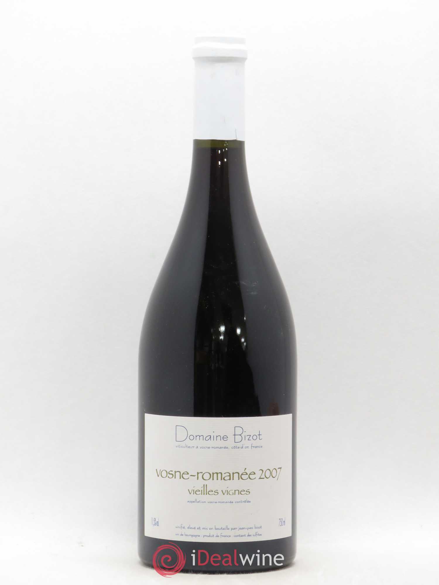 Vosne-Romanée Vieilles Vignes Bizot (Domaine) 2007 - Lot de 1 bouteille - 0