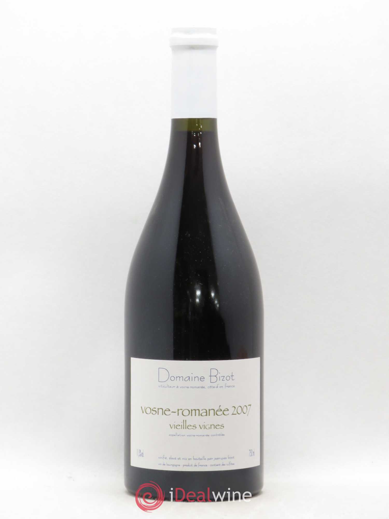 Vosne-Romanée Vieilles Vignes Bizot (Domaine) 2007 - Lot de 1 bouteille - 0