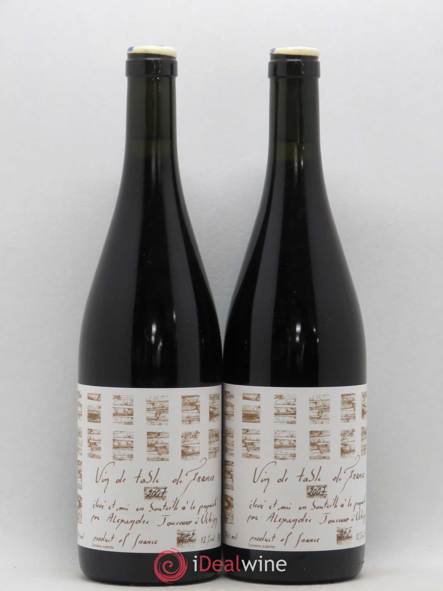Vin de France En l'Orme Alexandre Jouveaux 2007 - Lot de 2 bouteilles - 0
