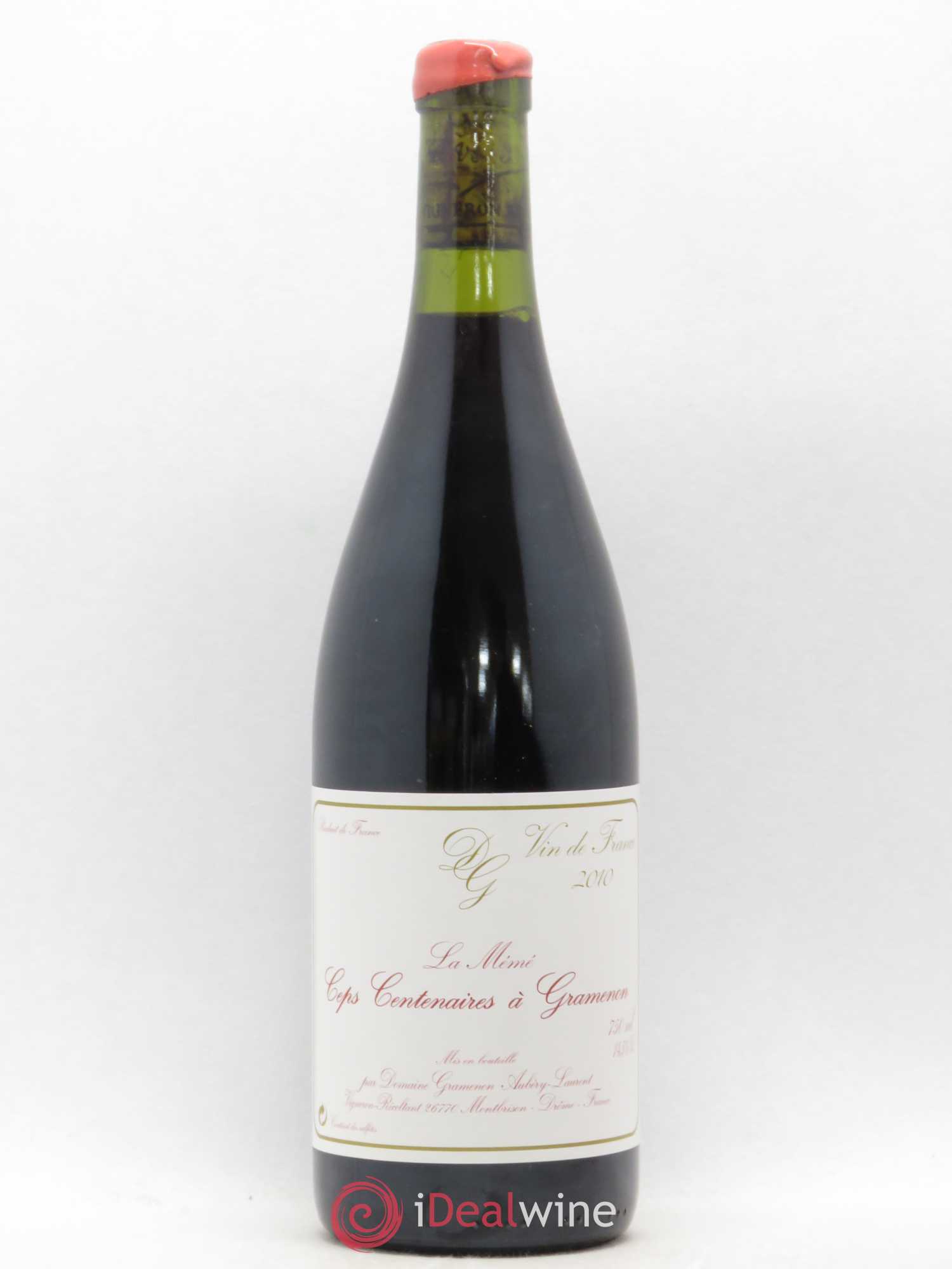 Vin de France La Mémé Ceps Centenaires Gramenon (Domaine) 2010 - Lot de 1 bouteille - 0