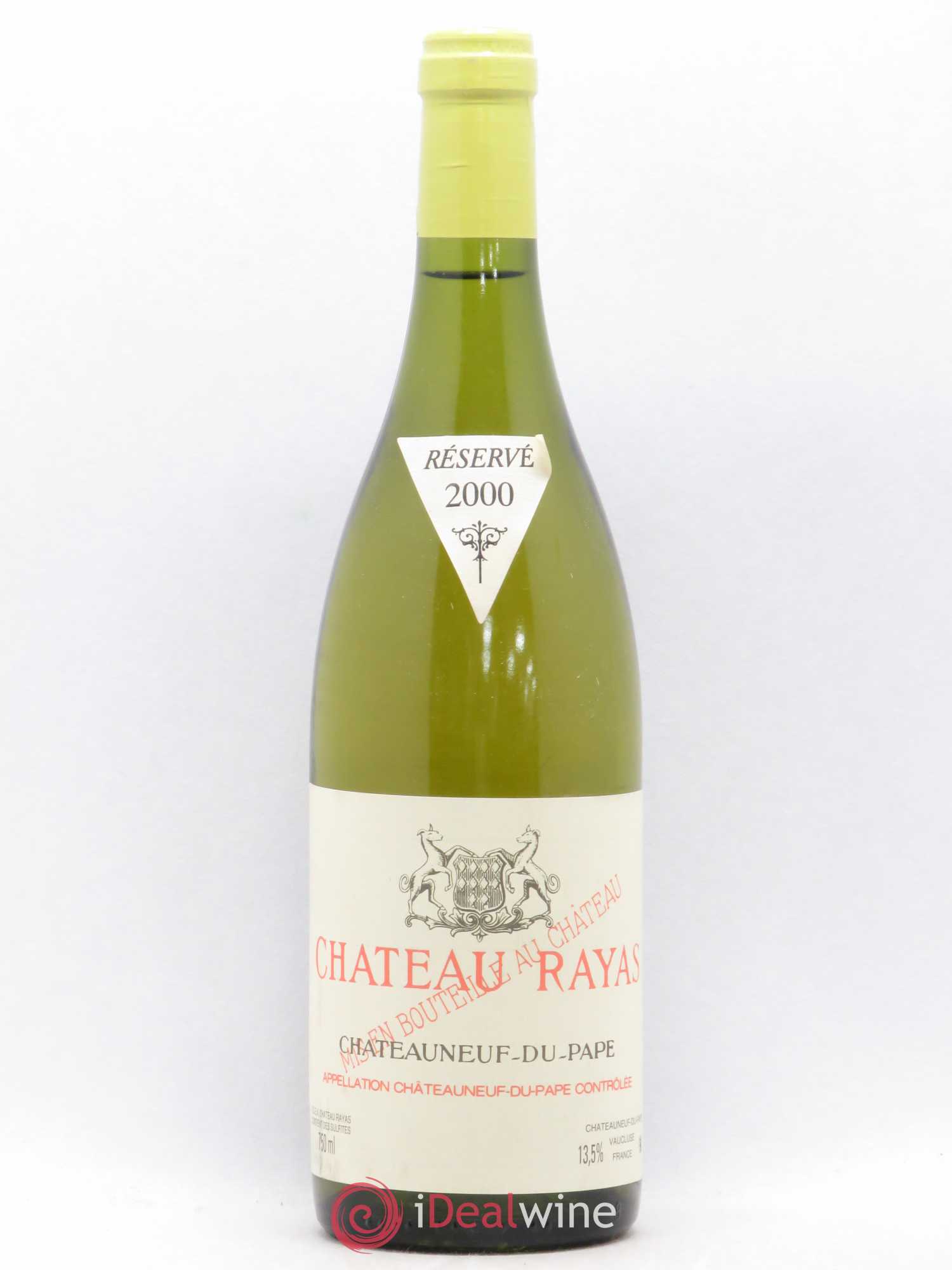 Châteauneuf-du-Pape Château Rayas Emmanuel Reynaud 2000 - Lot de 1 bouteille - 0