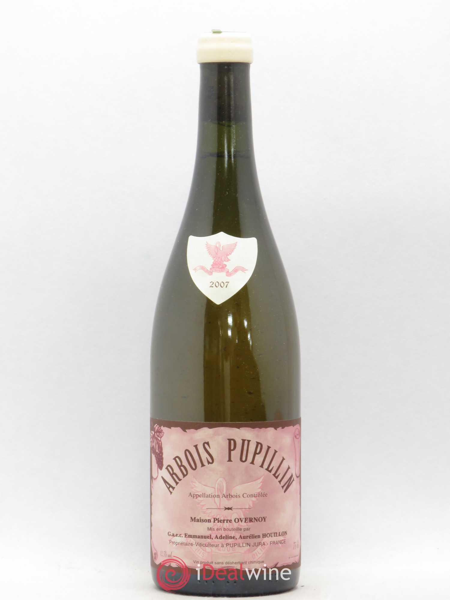 Arbois-Pupillin Chardonnay (cire blanche) Overnoy-Houillon (Domaine) 2007 - Lot de 1 bouteille - 0