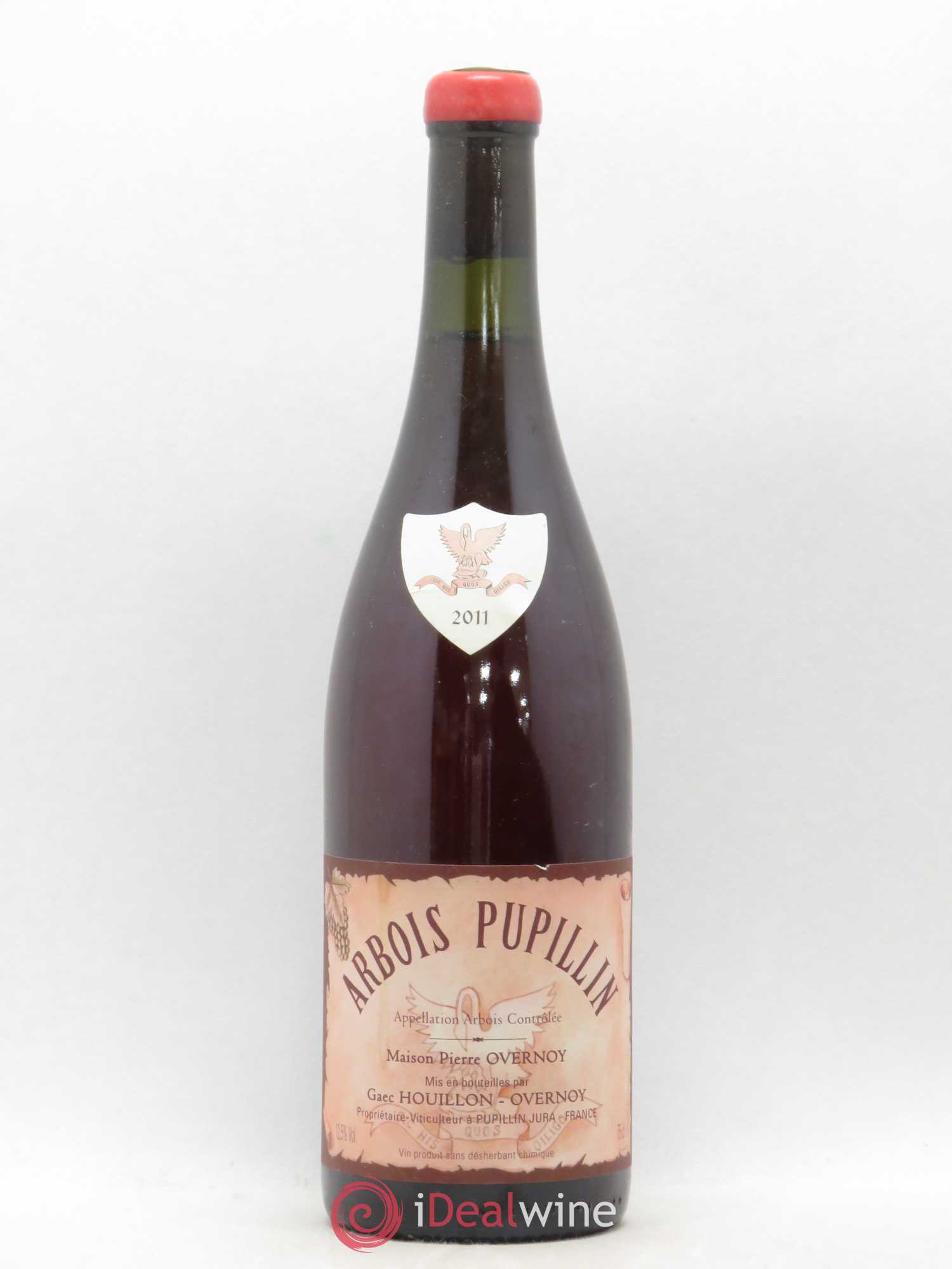 Arbois-Pupillin Poulsard (cire rouge) Overnoy-Houillon (Domaine) 2011 - Lot de 1 bouteille - 0