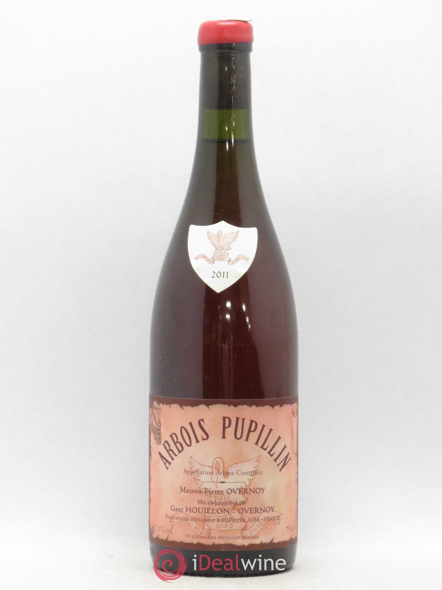 Arbois-Pupillin Poulsard (cire rouge) Overnoy-Houillon (Domaine) 2011 - Lot de 1 bouteille - 0