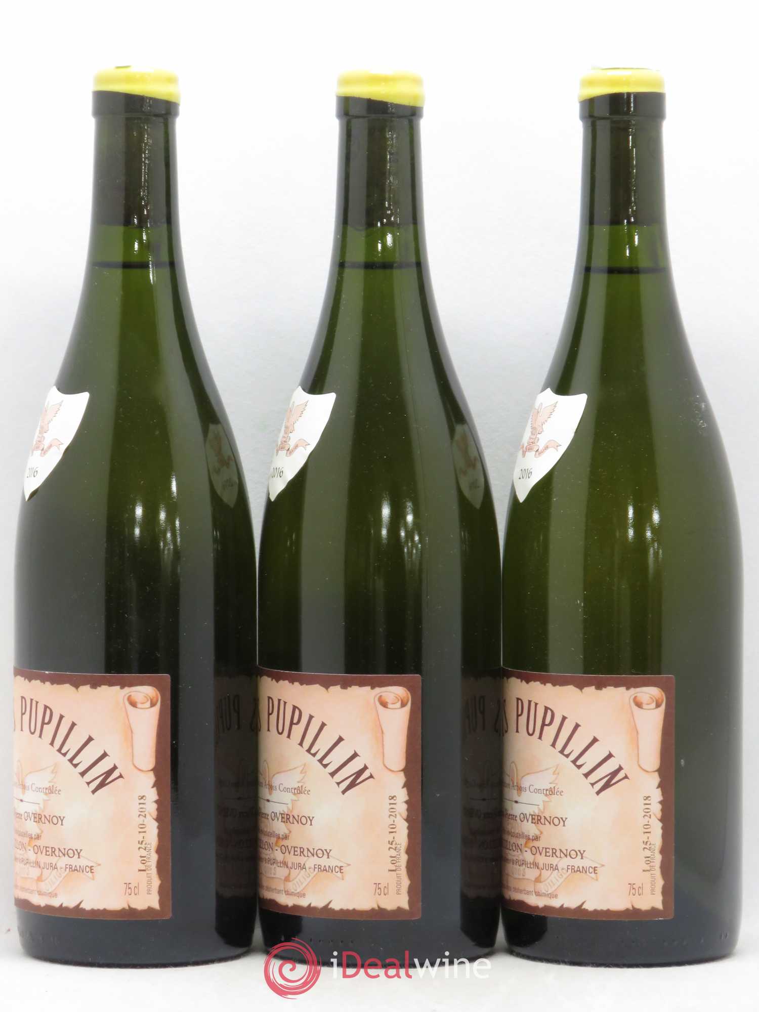 Arbois-Pupillin Savagnin (cire jaune) Overnoy-Houillon (Domaine) 2016 - Lot de 3 bouteilles - 1