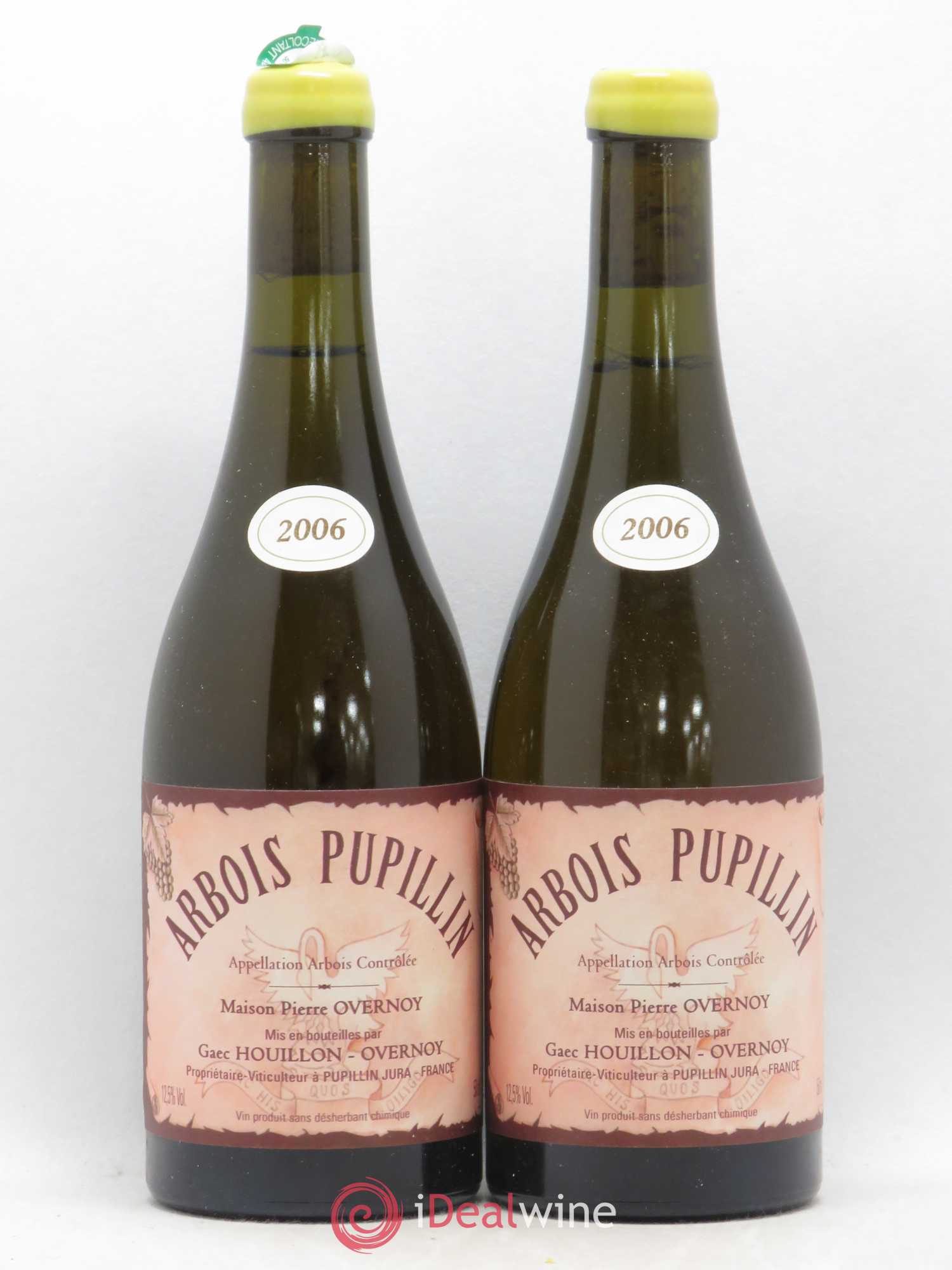Arbois-Pupillin Vieux Savagnin Ouillé 50cl (VSO) Overnoy-Houillon (Domaine) 2006 - Lot de 2 bouteilles - 0
