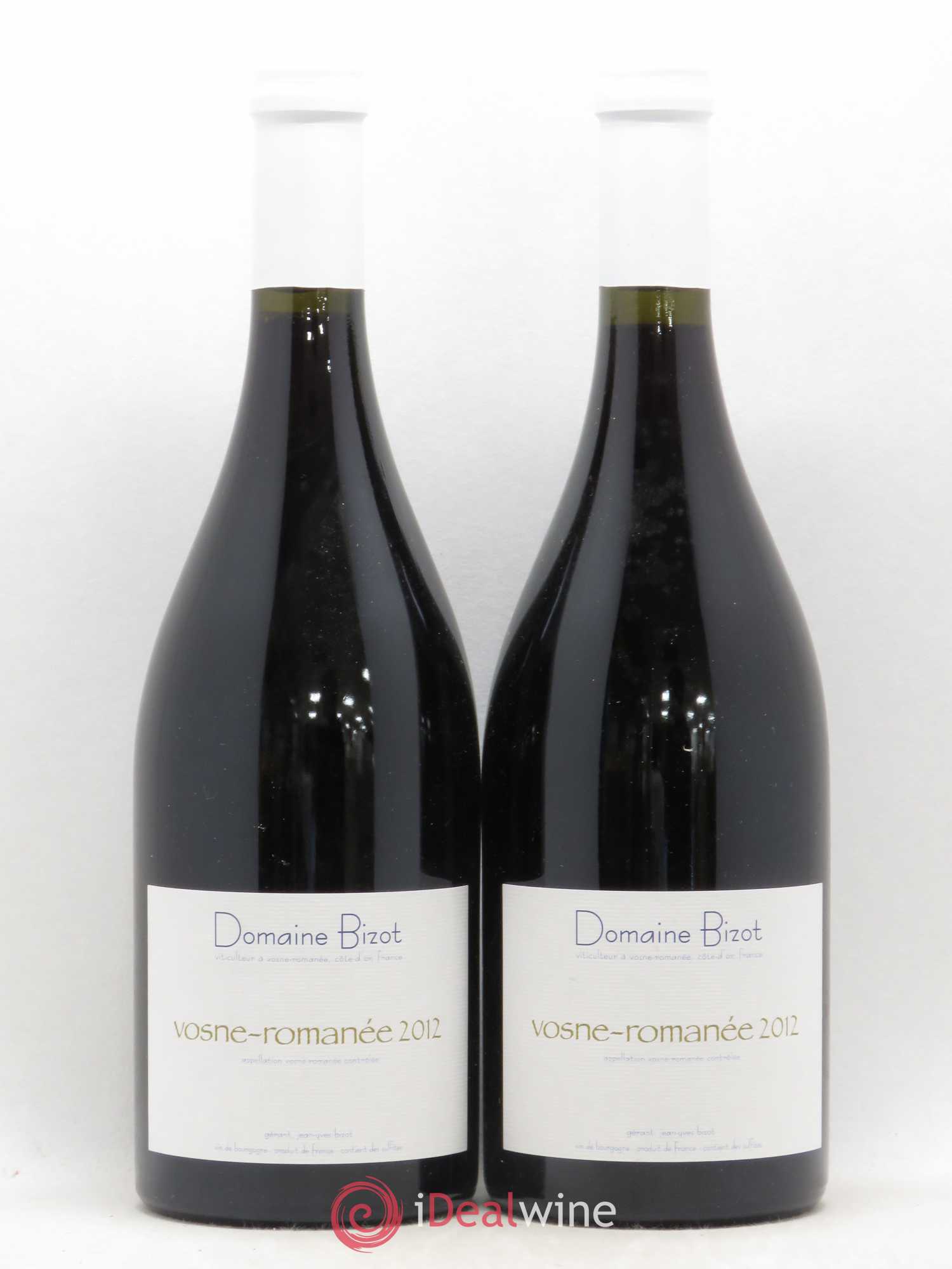 Vosne-Romanée Bizot (Domaine) 2012 - Lot de 2 bouteilles - 0