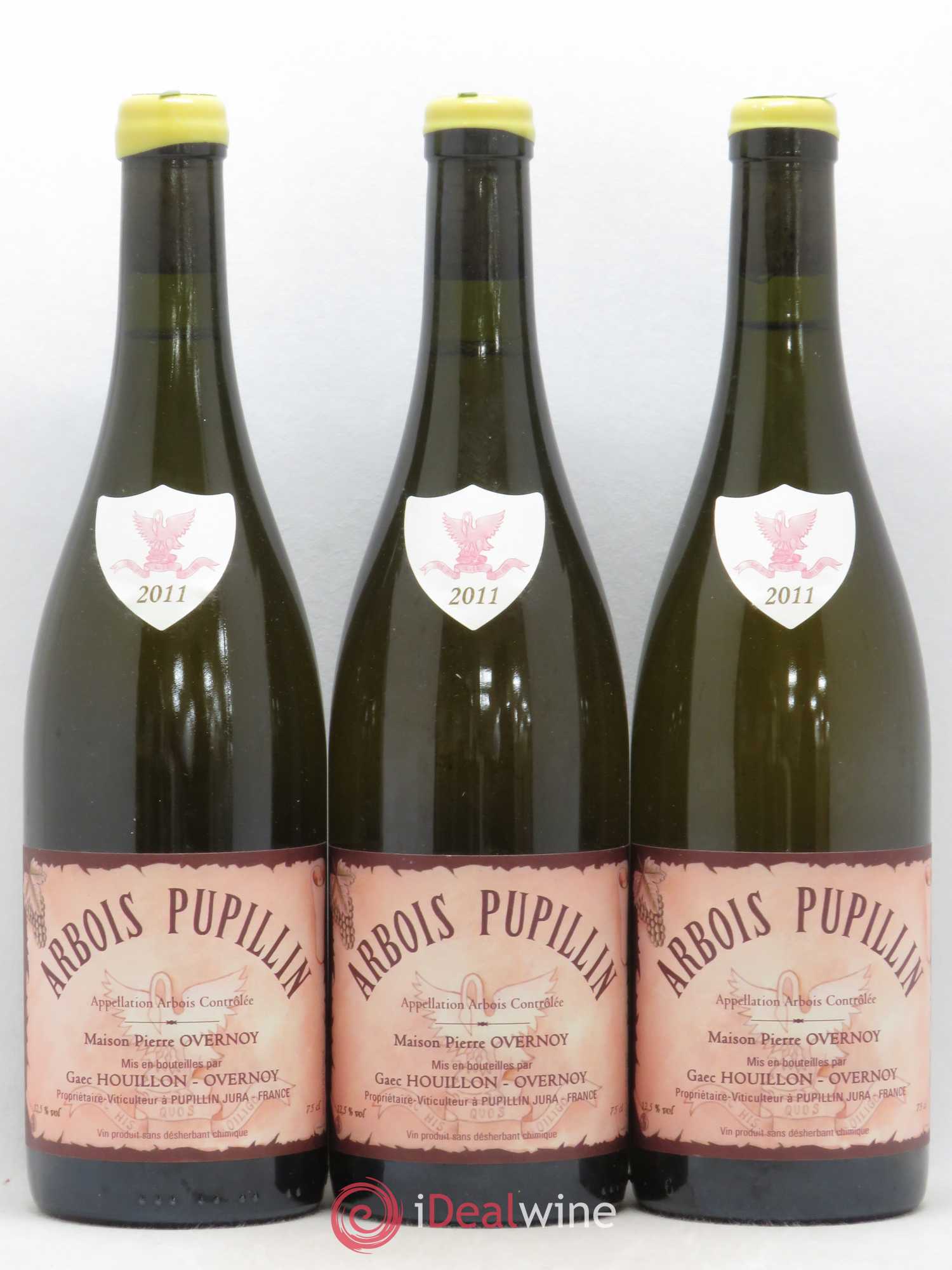 Arbois-Pupillin Savagnin (cire jaune) Overnoy-Houillon (Domaine) 2011 - Lot de 3 bouteilles - 0