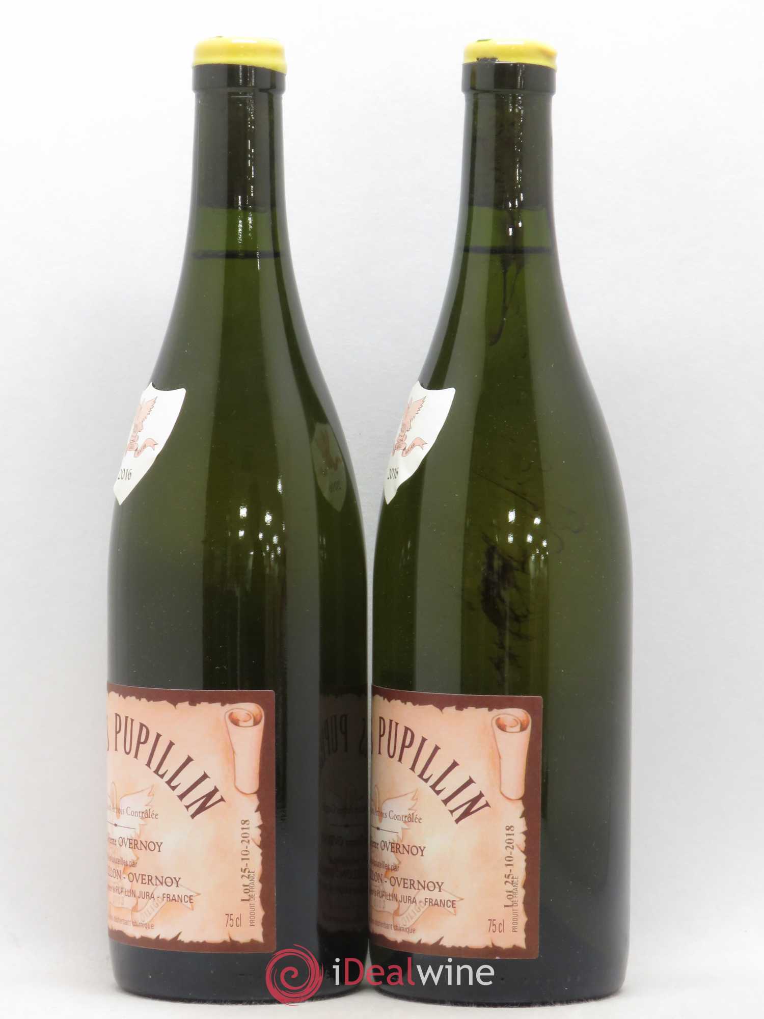 Arbois-Pupillin Savagnin (cire jaune) Overnoy-Houillon (Domaine) 2016 - Lot de 2 bouteilles - 1