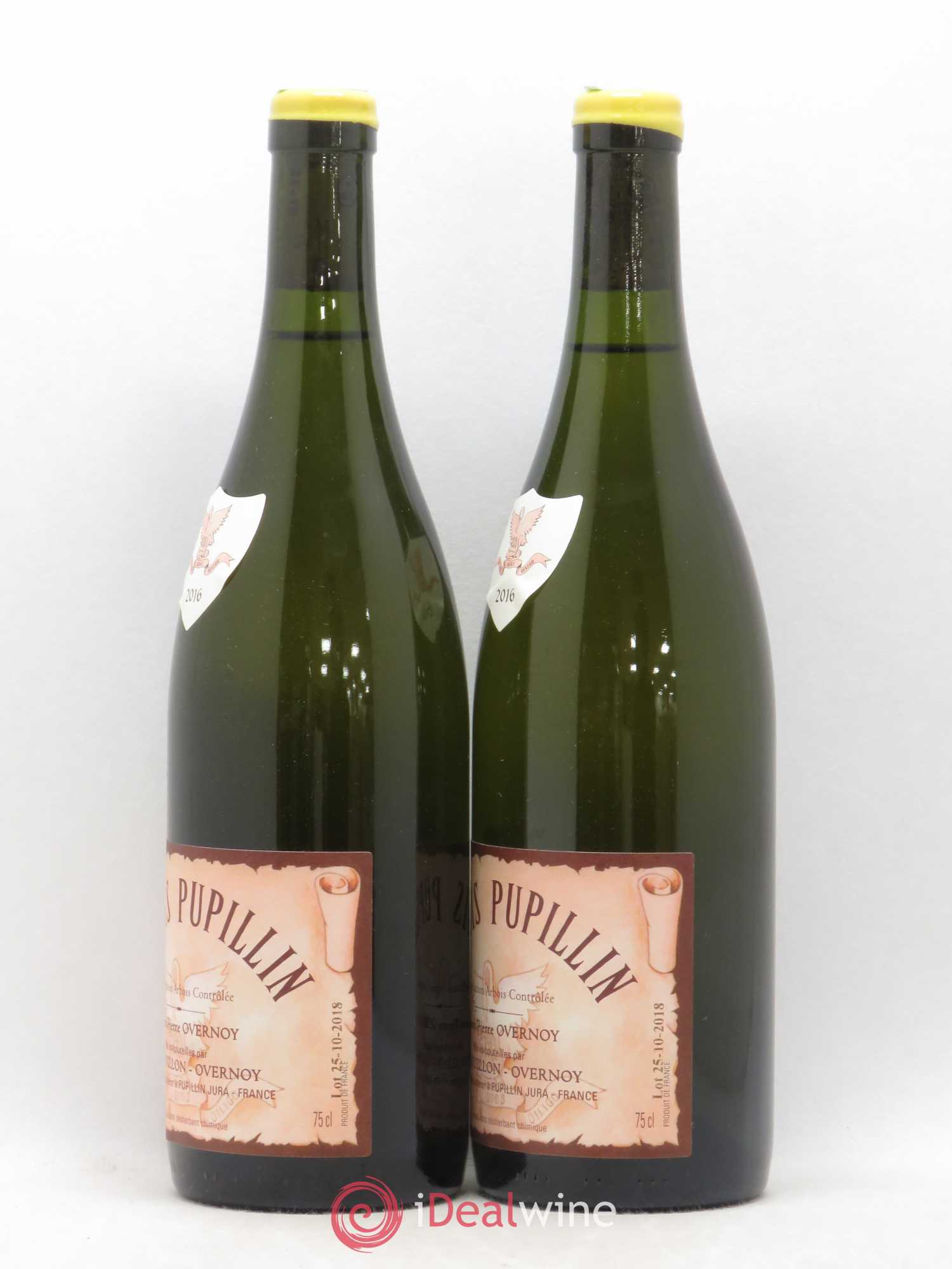 Arbois-Pupillin Savagnin (cire jaune) Overnoy-Houillon (Domaine) 2016 - Lot de 2 bouteilles - 1
