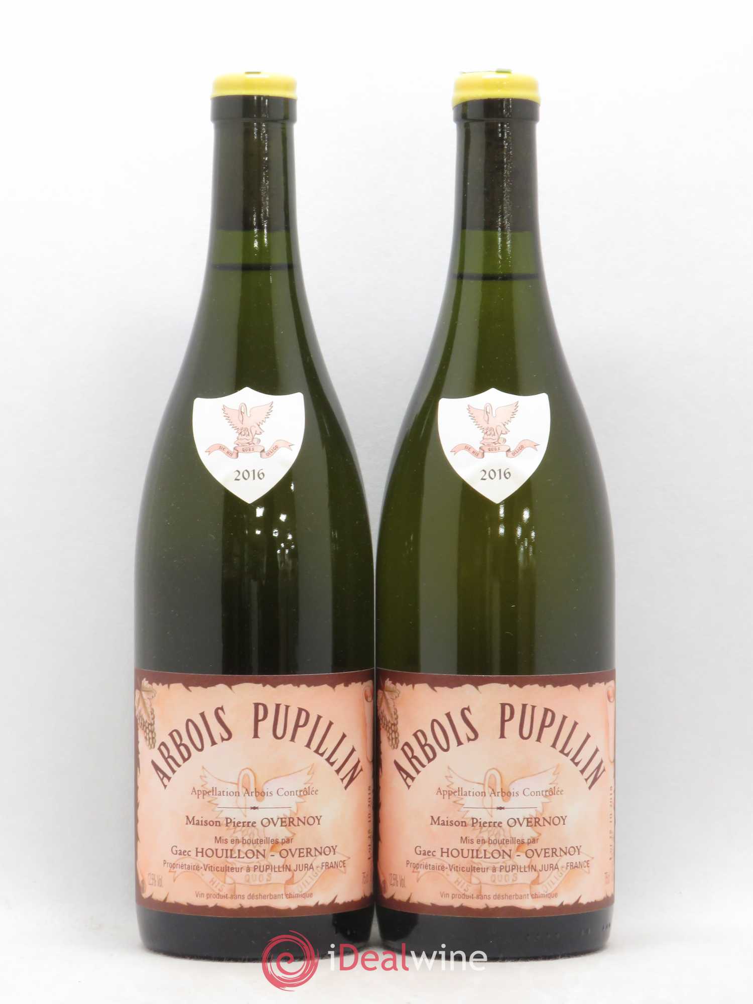 Arbois-Pupillin Savagnin (cire jaune) Overnoy-Houillon (Domaine) 2016 - Lot de 2 bouteilles - 0
