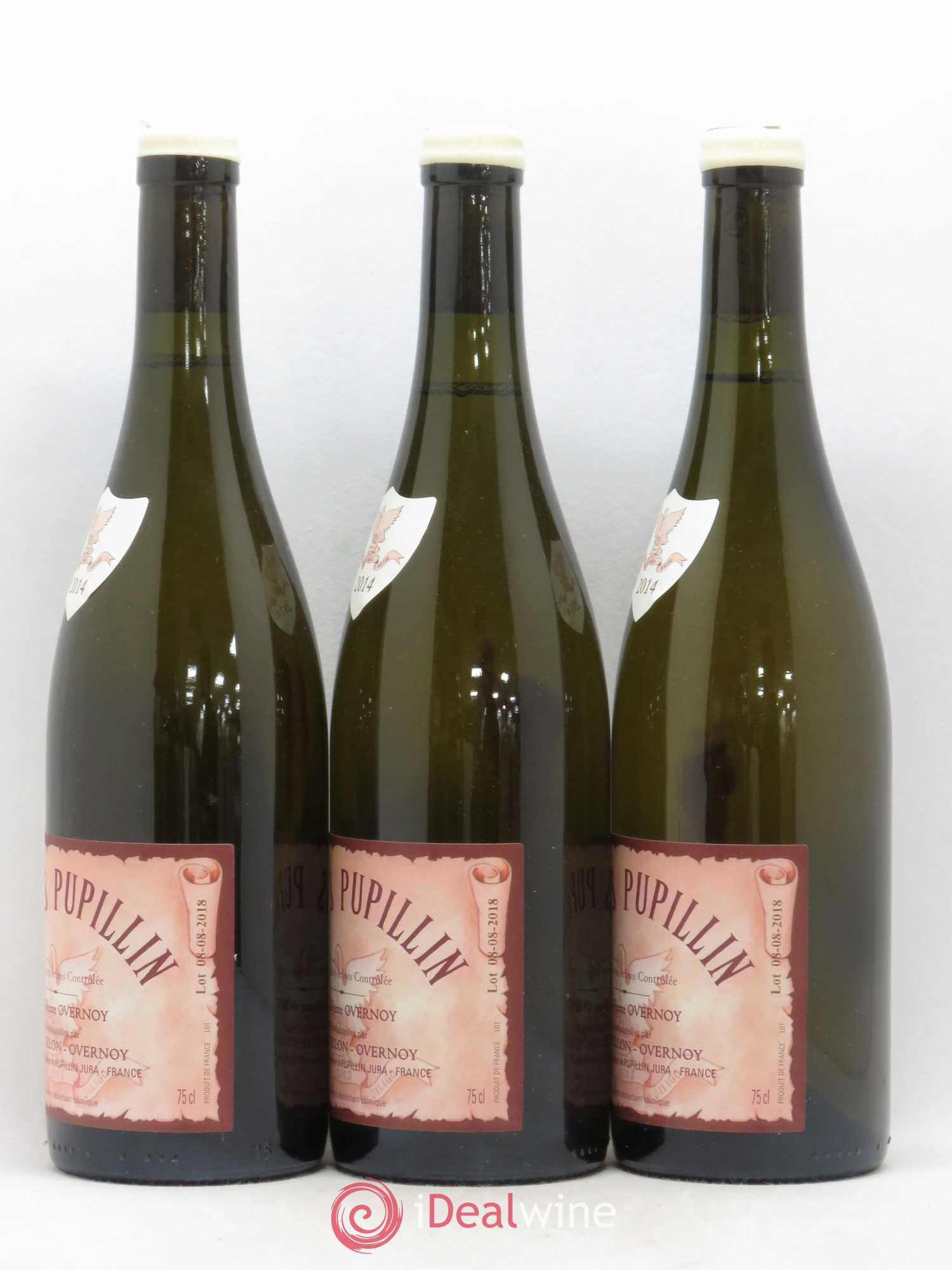 Arbois-Pupillin Chardonnay élevage prolongé (cire blanche) Overnoy-Houillon (Domaine) 2014 - Lot de 3 bouteilles - 1