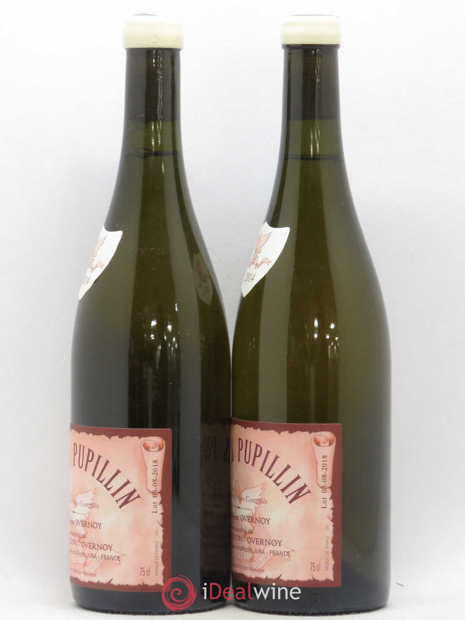 Arbois-Pupillin Chardonnay élevage prolongé (cire blanche) Overnoy-Houillon (Domaine) 2014 - Lot de 2 bouteilles - 1