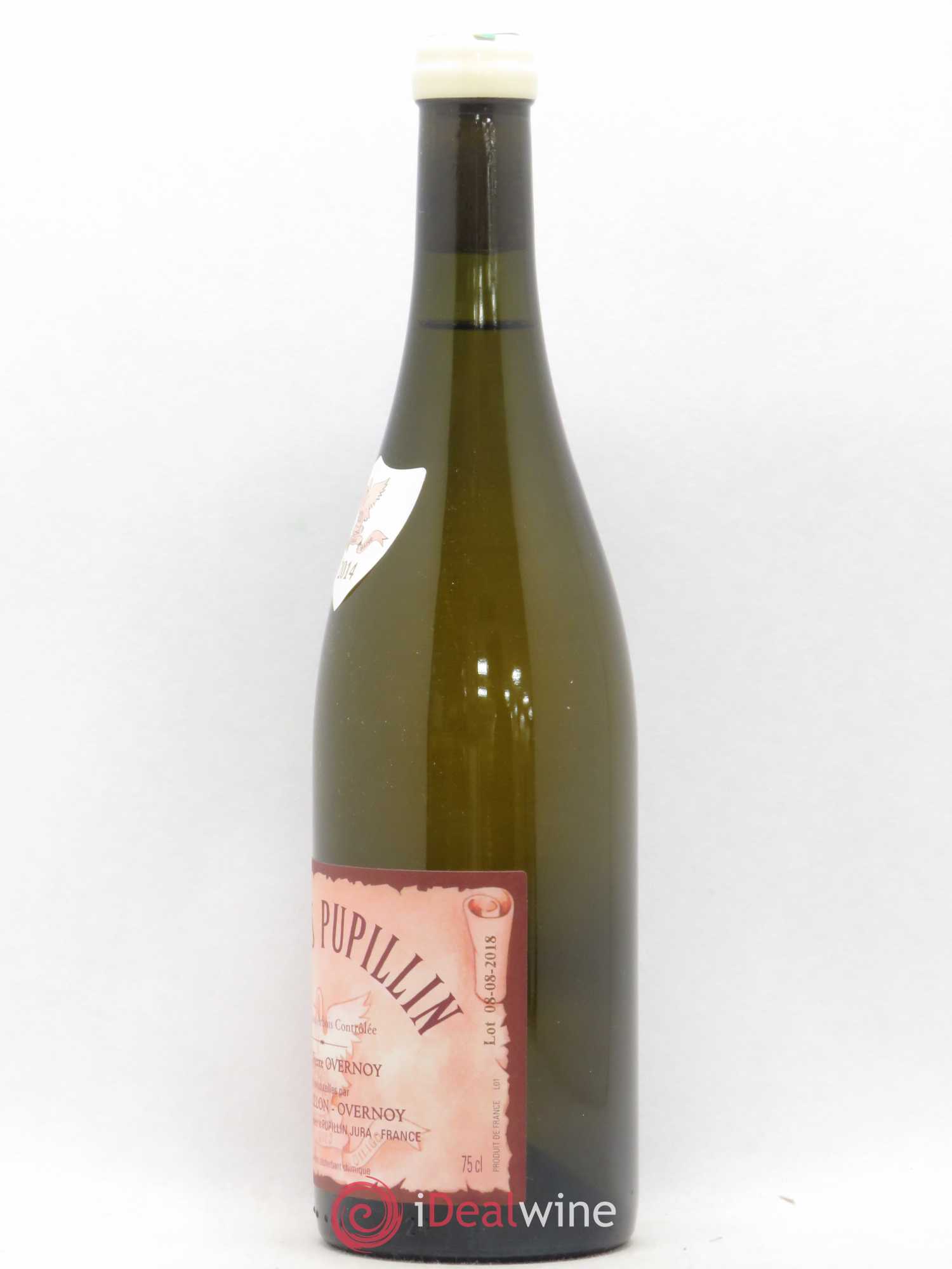 Arbois-Pupillin Chardonnay élevage prolongé (cire blanche) Overnoy-Houillon (Domaine) 2014 - Lot de 1 bouteille - 1