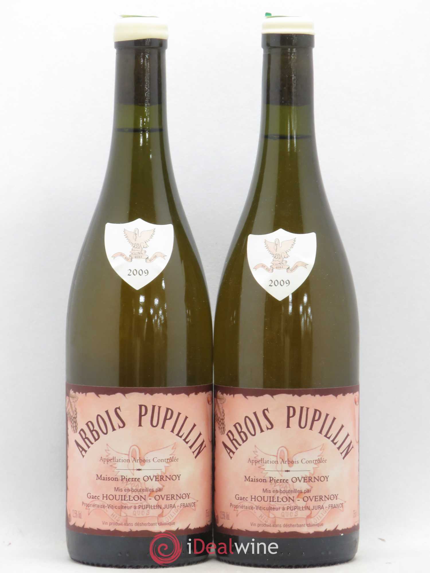 Arbois-Pupillin Chardonnay (cire blanche) Overnoy-Houillon (Domaine) 2009 - Lot de 2 bouteilles - 0