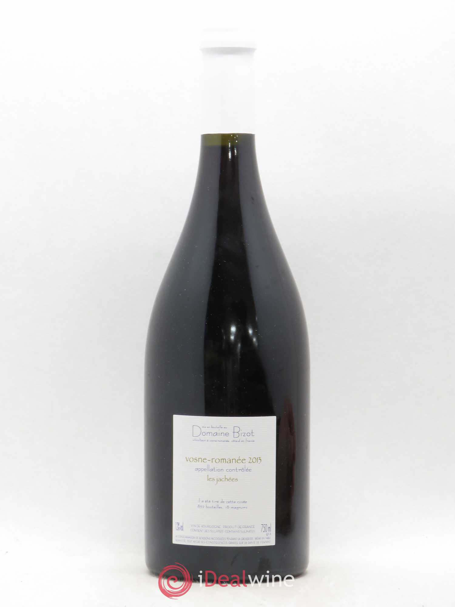 Vosne-Romanée Les Jachées Bizot (Domaine) 2013 - Lot de 1 bouteille - 1