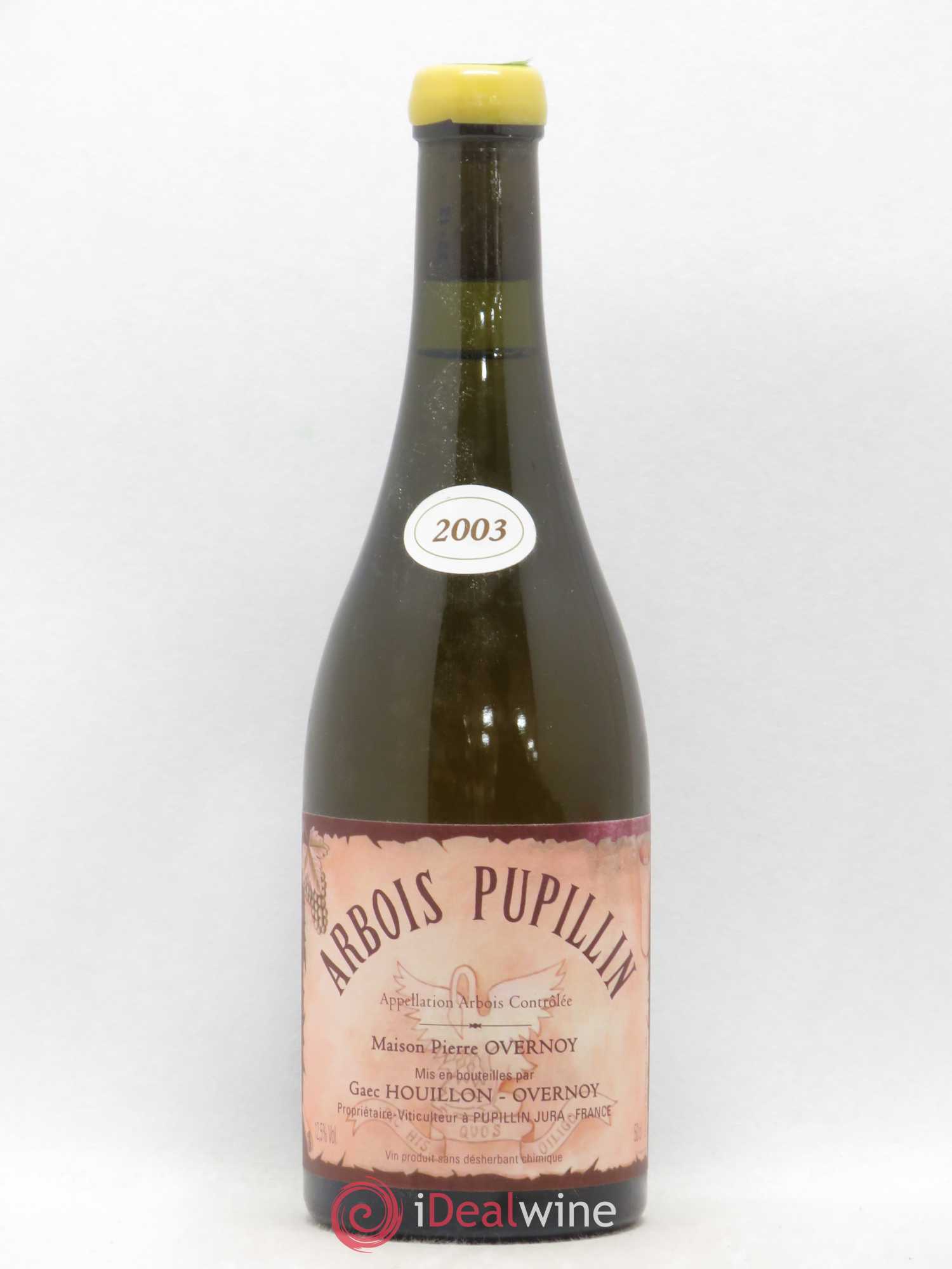 Arbois-Pupillin Vieux Savagnin Ouillé 50cl (VSO) Overnoy-Houillon (Domaine) 2003 - Lot de 1 bouteille - 0