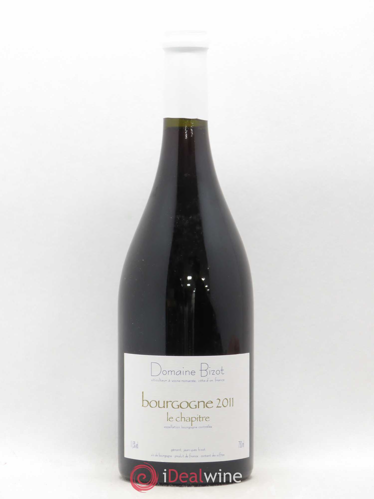 Bourgogne Le Chapitre Bizot (Domaine) 2011 - Lot de 1 bouteille - 0