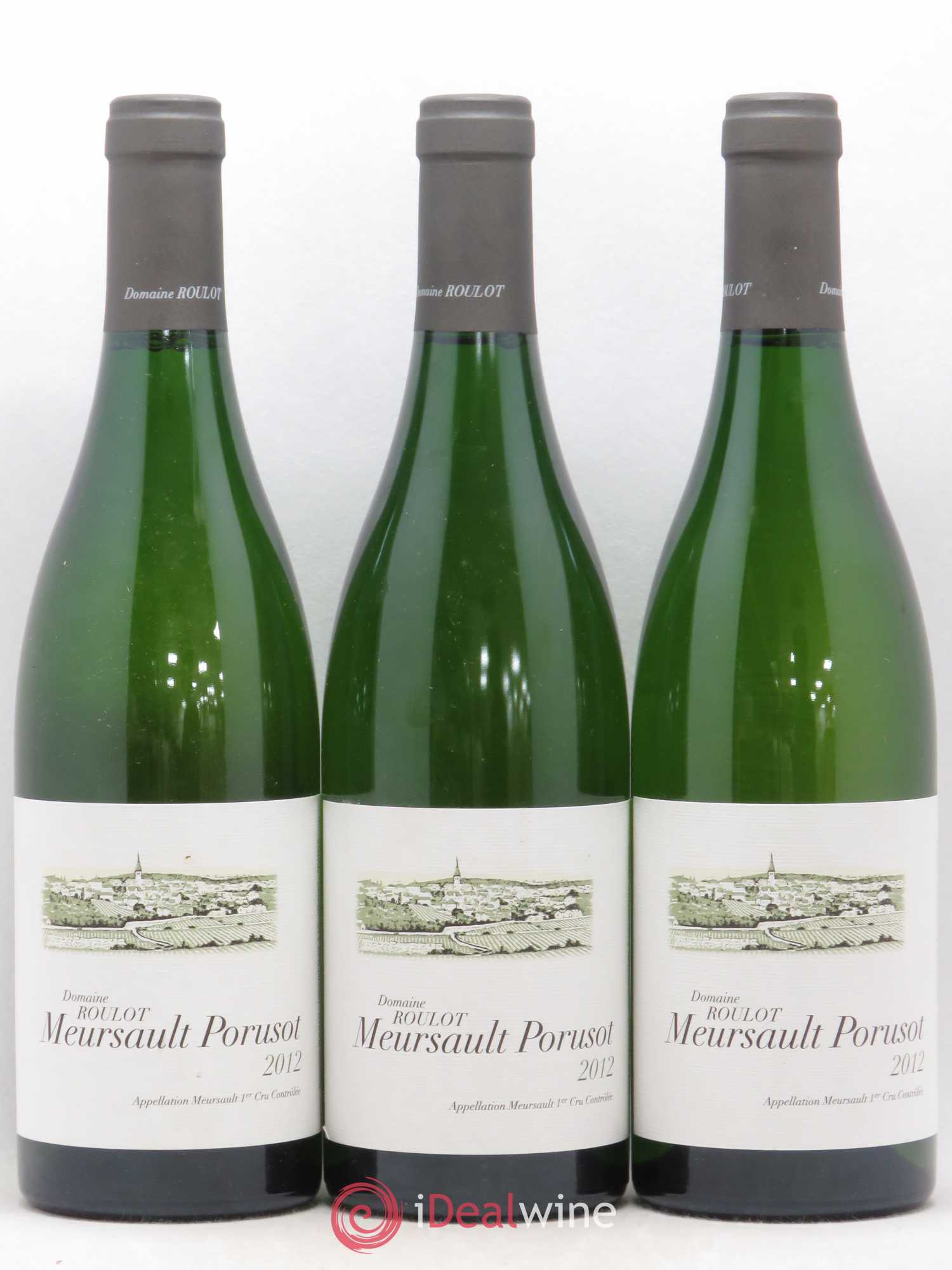 Meursault 1er Cru Le Porusot Roulot (Domaine) 2012 - Lot de 3 bouteilles - 0