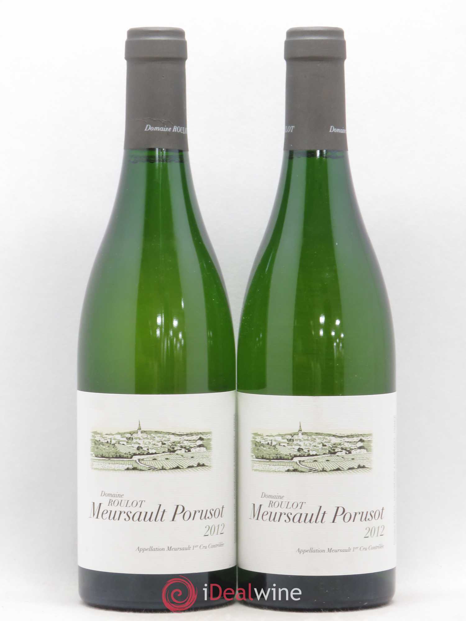 Meursault 1er Cru Le Porusot Roulot (Domaine) 2012 - Lot de 2 bouteilles - 0