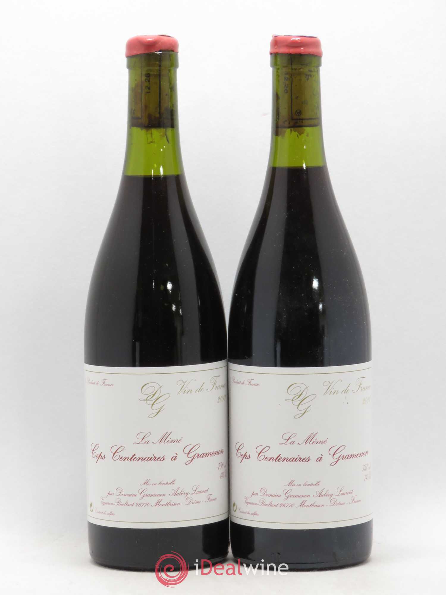 Vin de France La Mémé Ceps Centenaires Gramenon (Domaine) 2011 - Lot de 2 bouteilles - 0