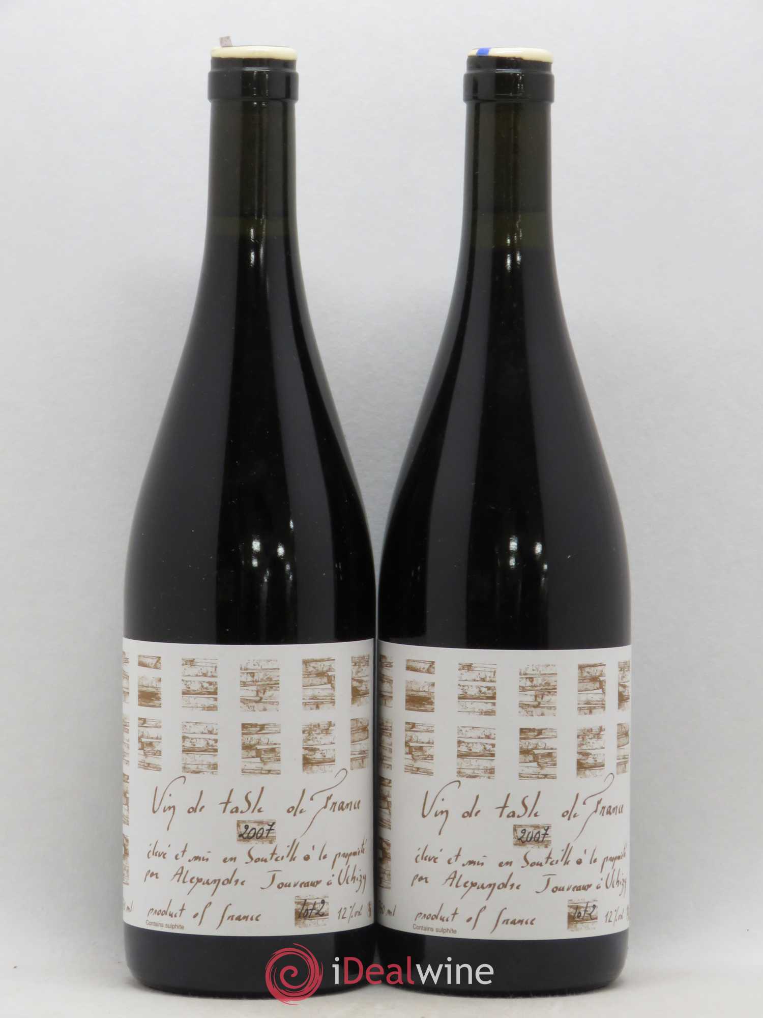 Vin de France En l'Orme Alexandre Jouveaux 2007 - Lot de 2 bouteilles - 0