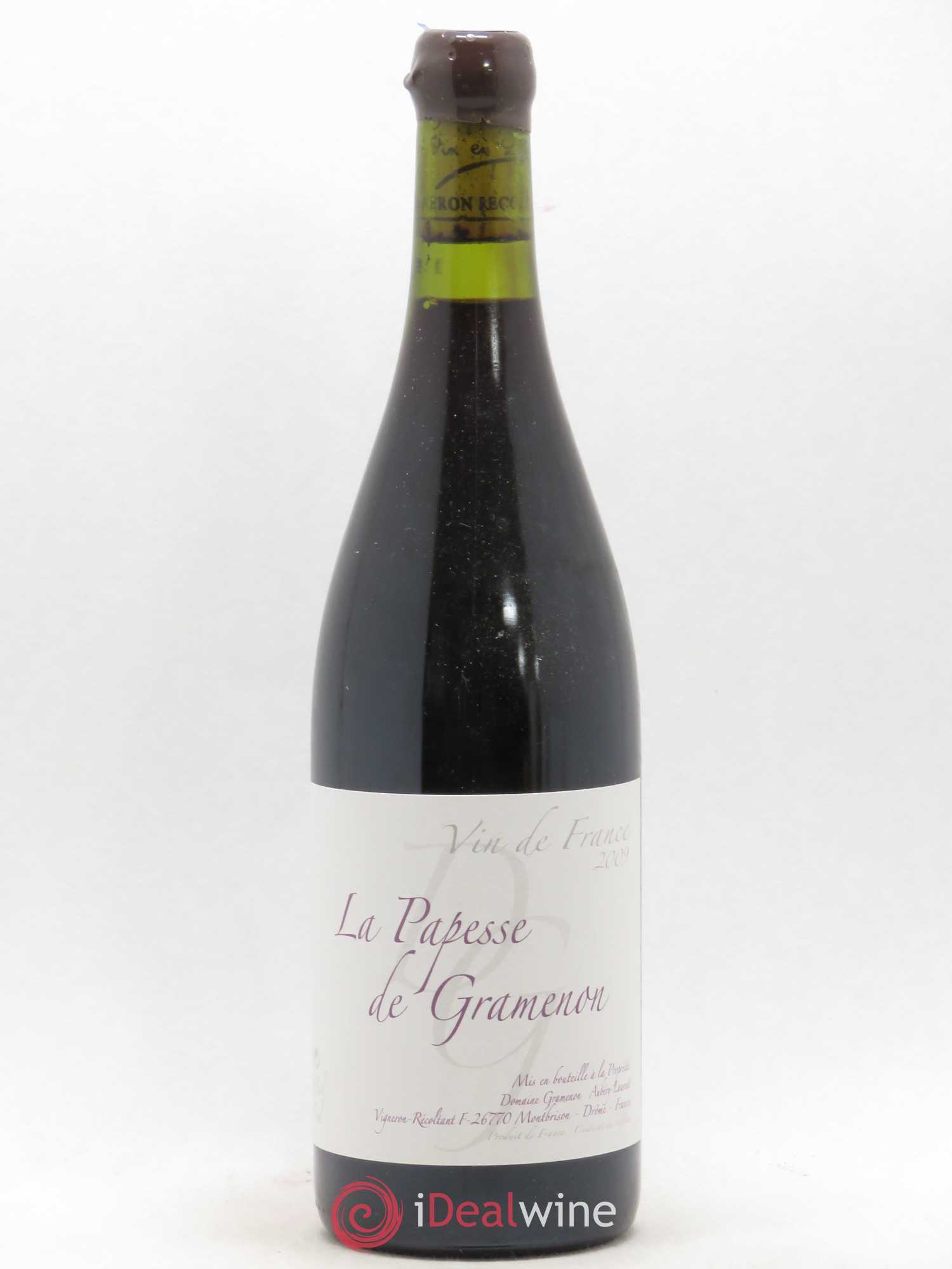 Vin de France La Papesse Gramenon (Domaine) 2009 - Lot de 1 bouteille - 0