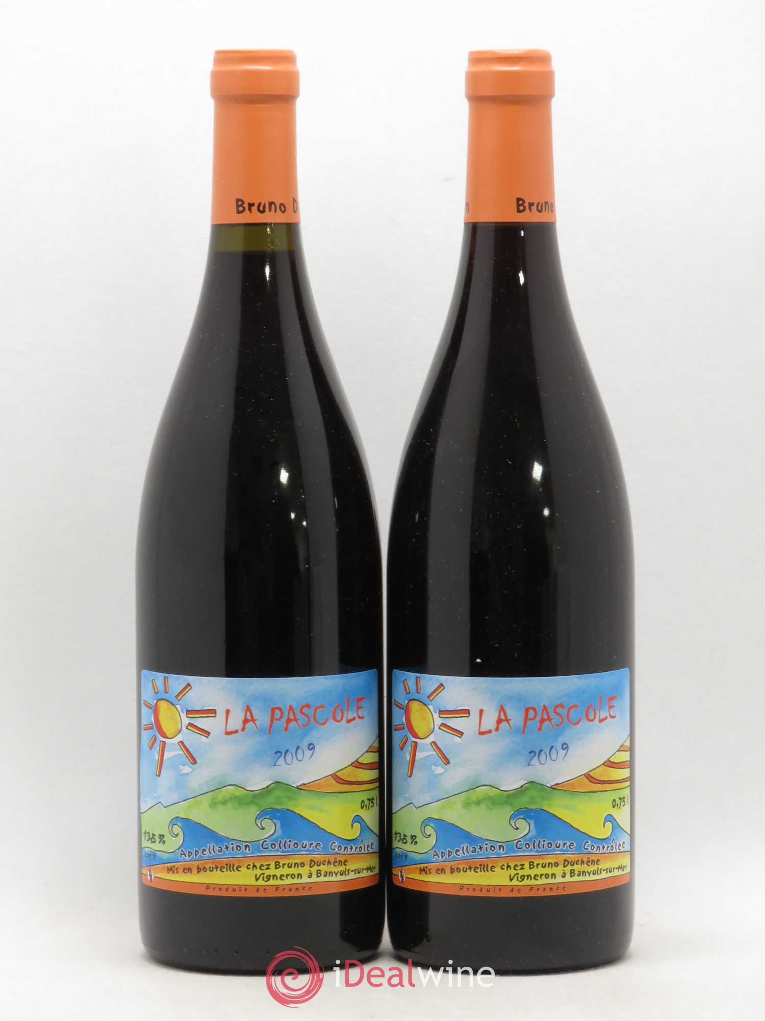 Collioure La Pascole Bruno Duchêne 2009 - Lot de 2 bouteilles - 0