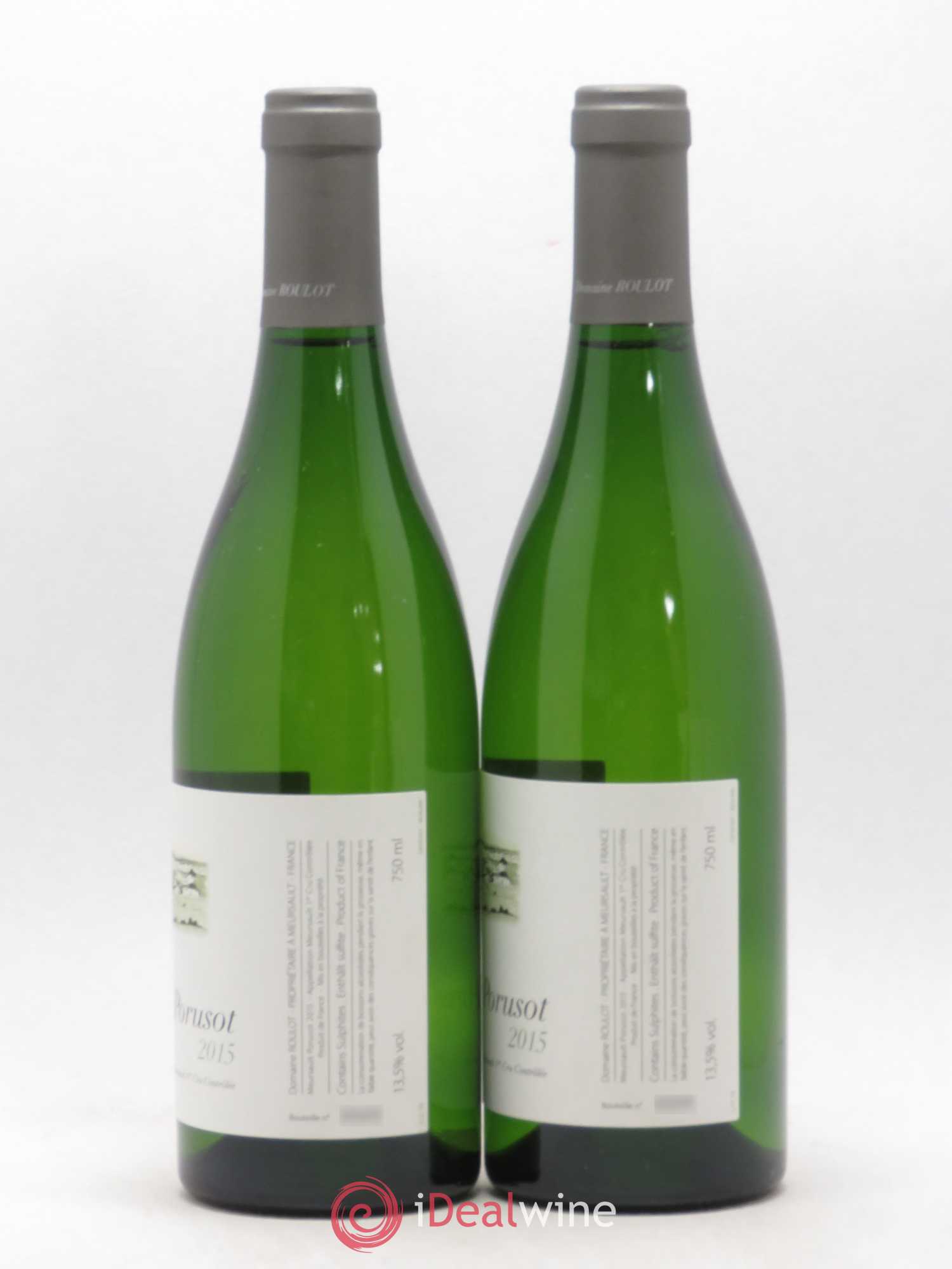 Meursault 1er Cru Le Porusot Roulot (Domaine) 2015 - Lot de 2 bouteilles - 1