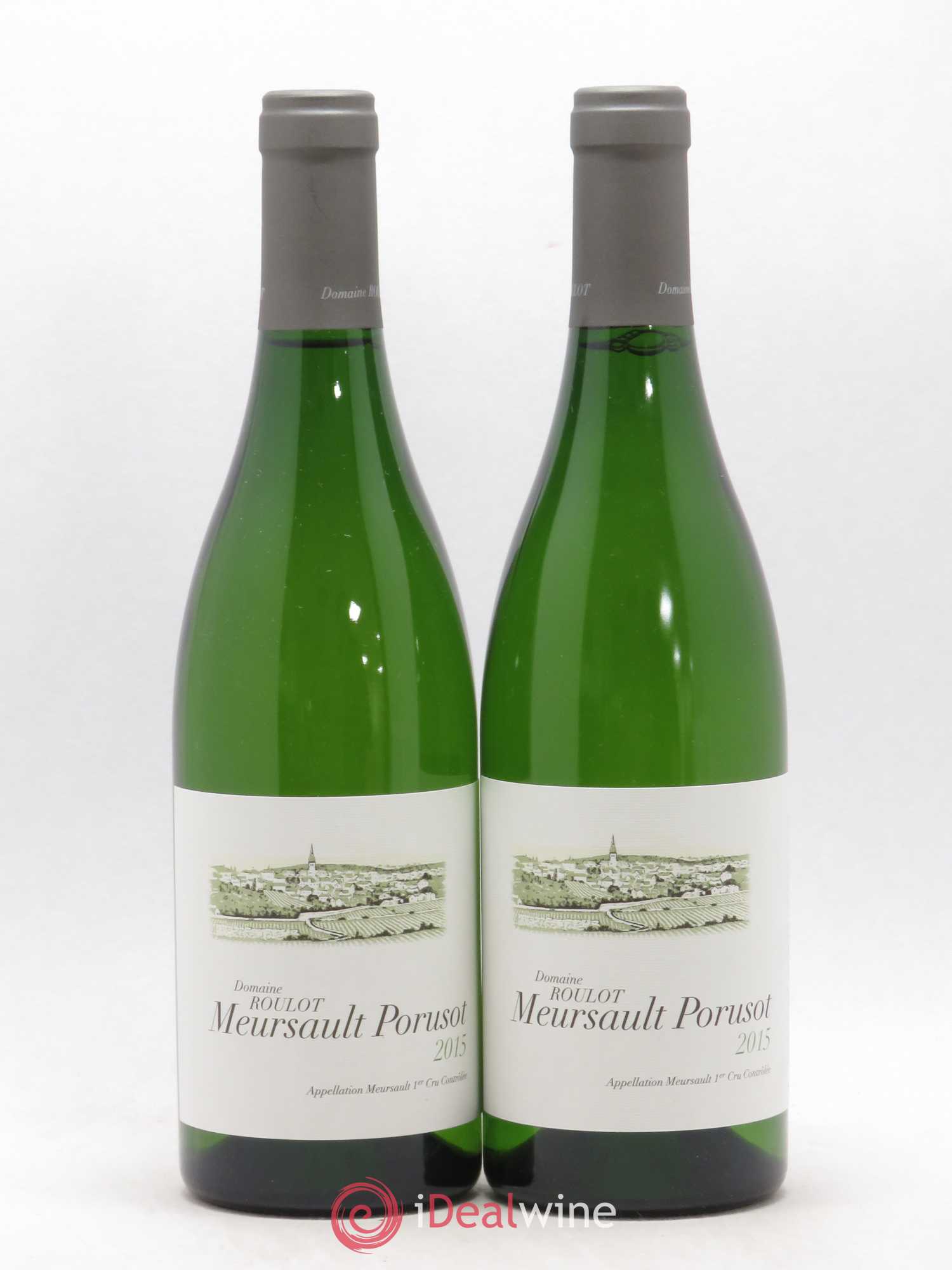 Meursault 1er Cru Le Porusot Roulot (Domaine) 2015 - Lot de 2 bouteilles - 0