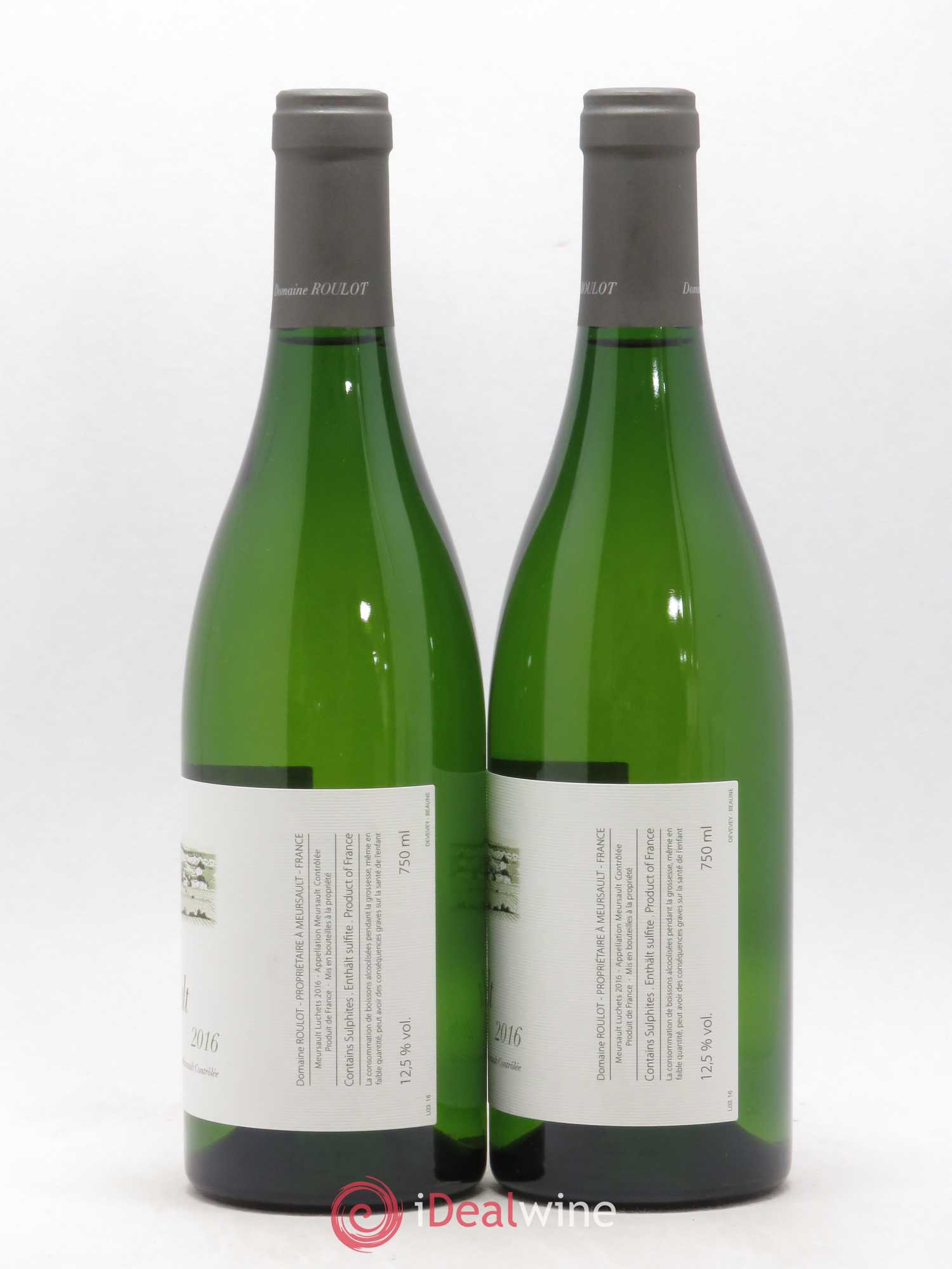 Meursault Luchets Roulot (Domaine) 2016 - Posten von 2 Flaschen - 1