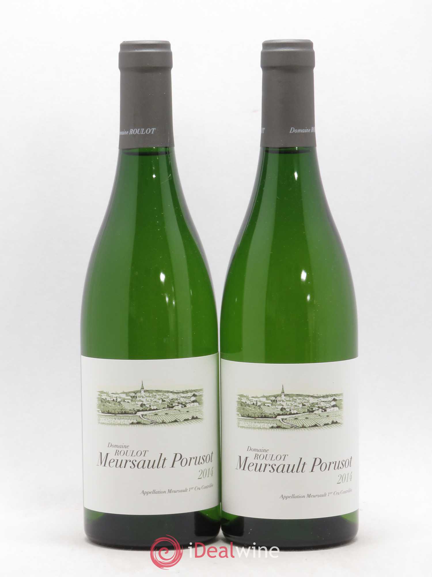 Meursault 1er Cru Le Porusot Roulot (Domaine) 2014 - Lot de 2 bouteilles - 0
