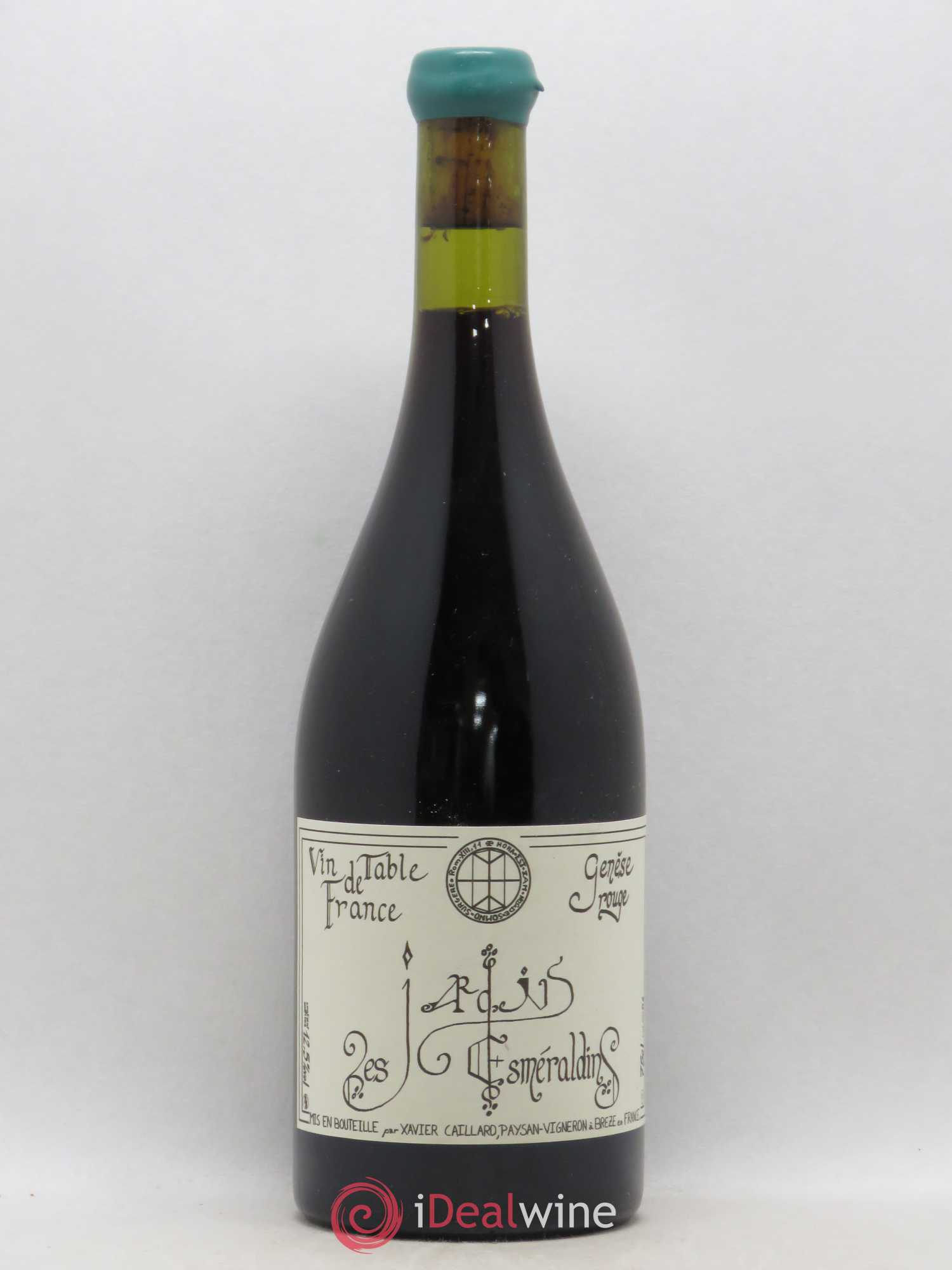 Vin de France Génèse Xavier Caillard - Les Jardins Esmeraldins 2006 - Lot de 1 bouteille - 0