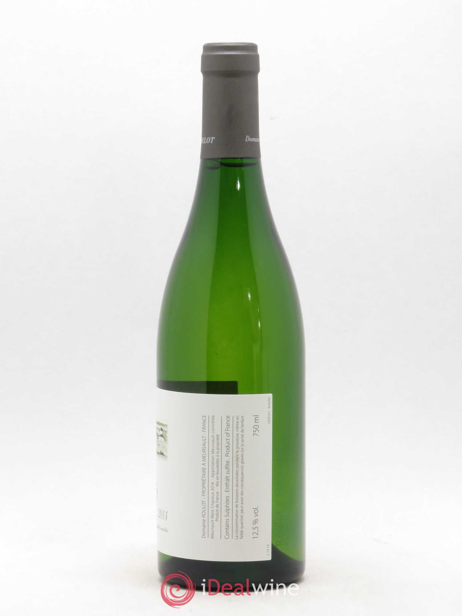 Meursault Meix Chavaux Roulot (Domaine) 2014 - Lot de 1 bouteille - 1