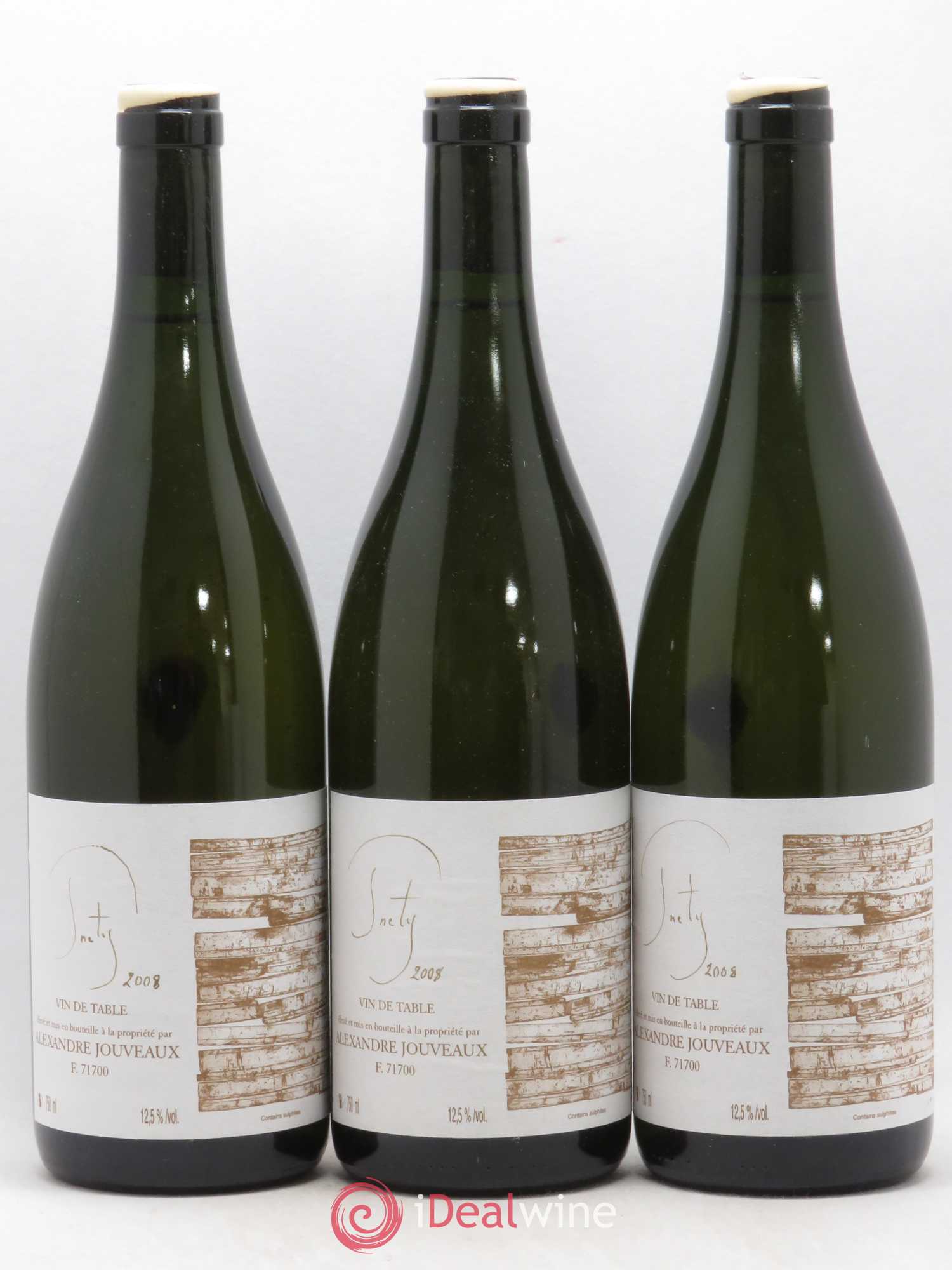 Vin de France Prety Alexandre Jouveaux 2008 - Lotto di 3 bottiglie - 0