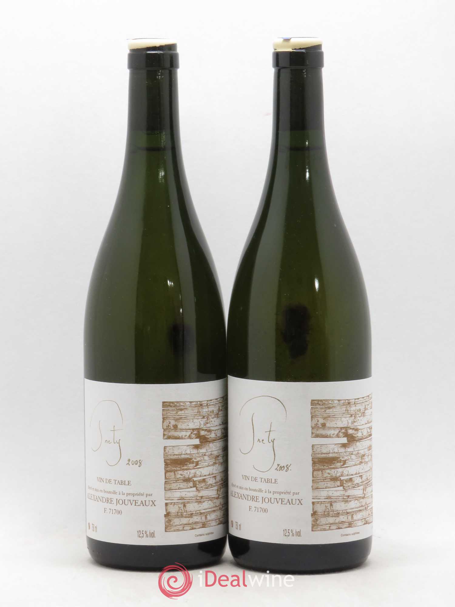 Vin de France Prety Alexandre Jouveaux 2008 - Lot de 2 bouteilles - 0