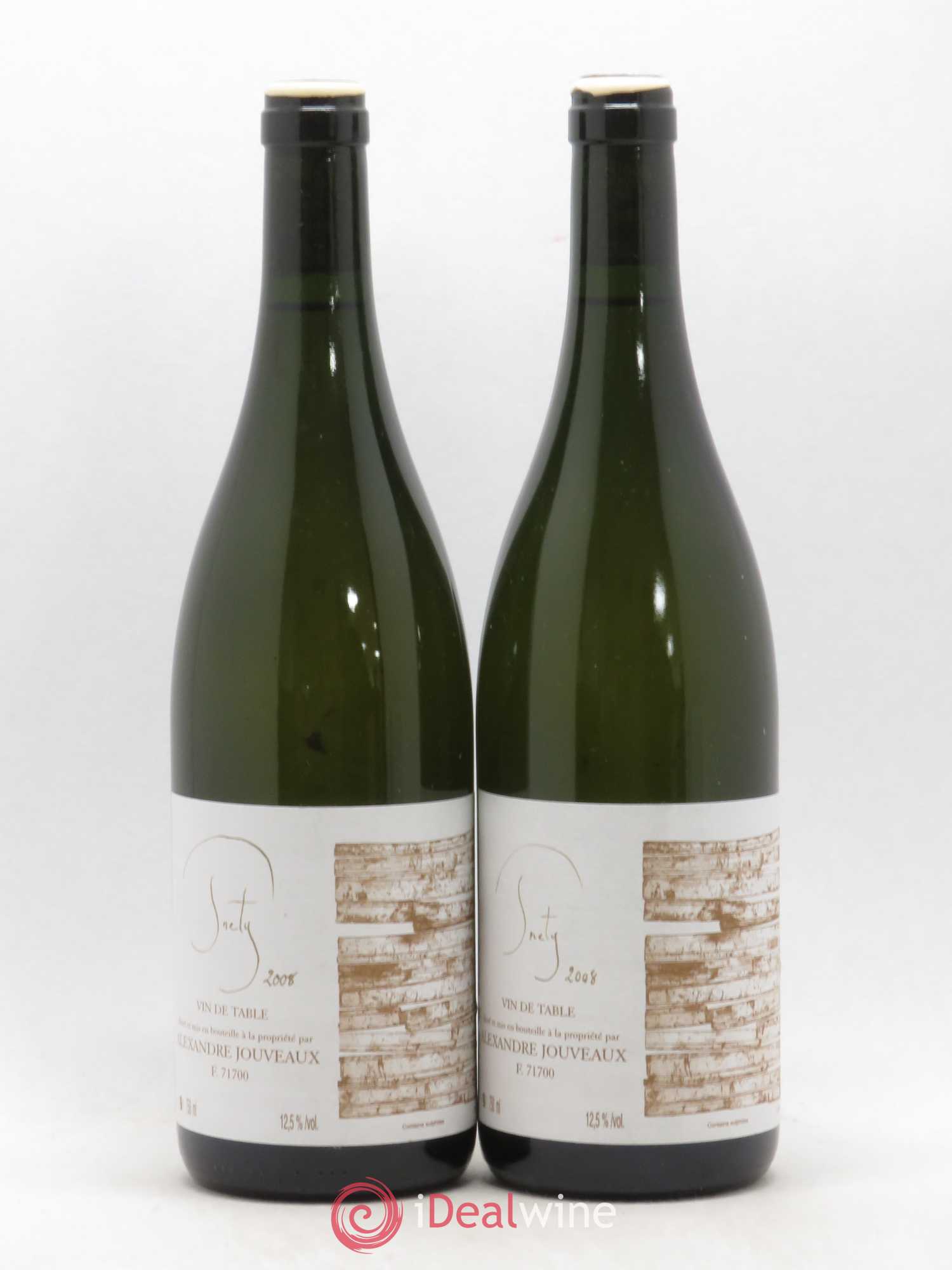 Vin de France Prety Alexandre Jouveaux 2008 - Lot de 2 bouteilles - 0